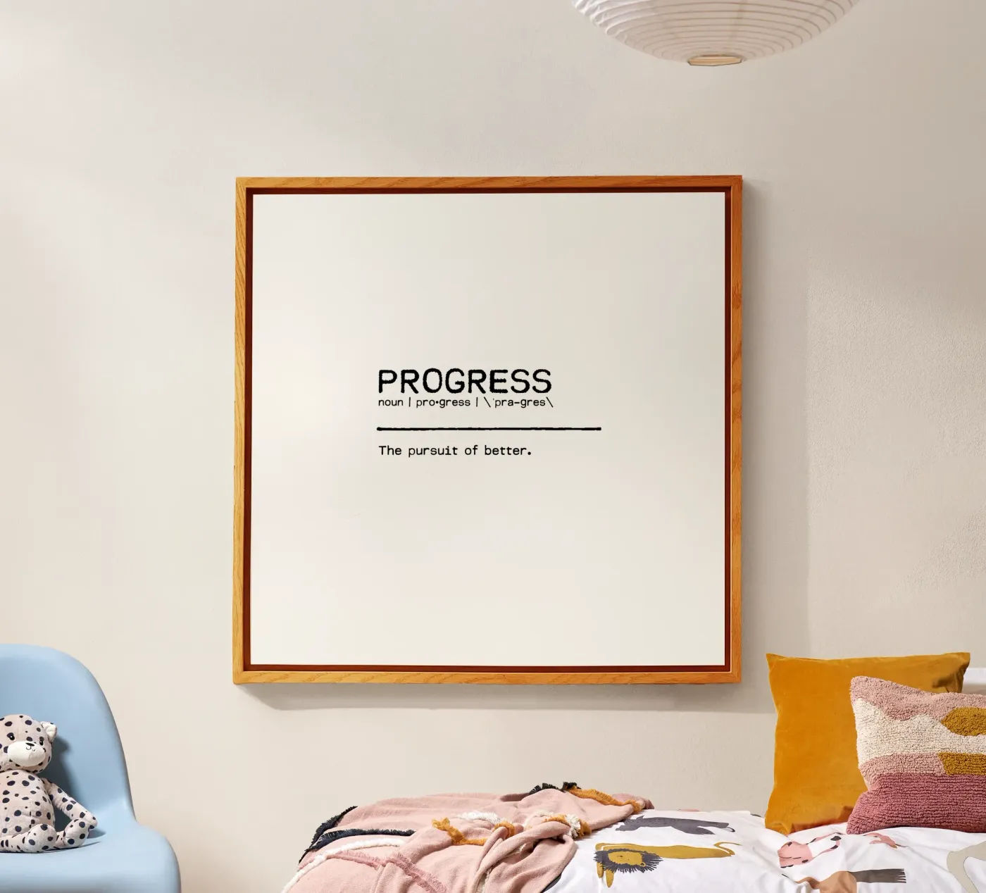 Definition Quote - Progress plexiglass da Orara Studio