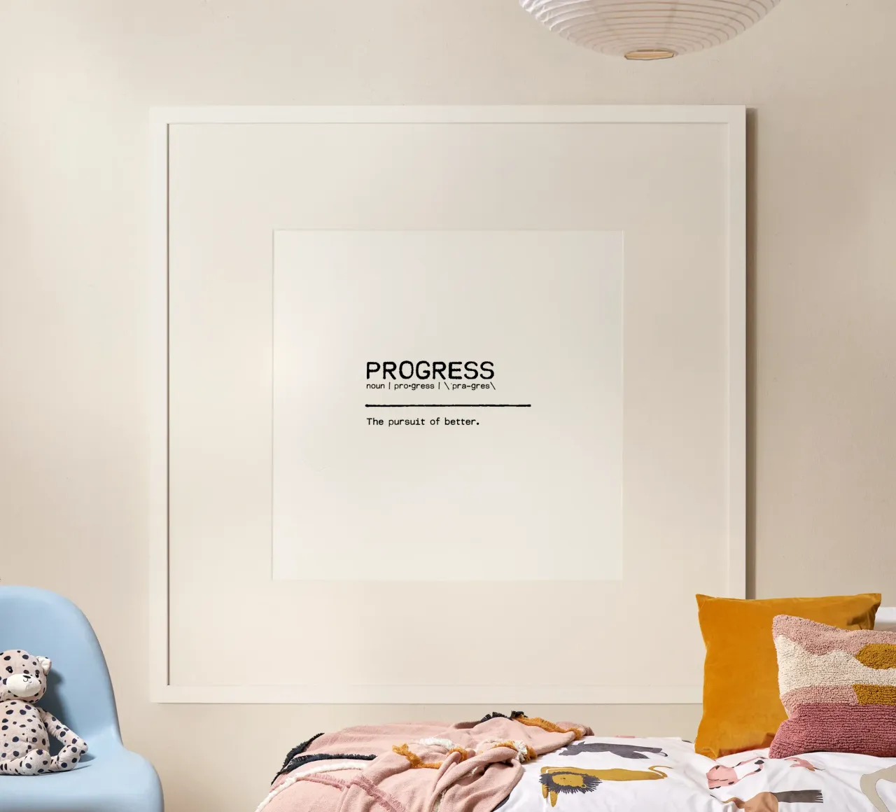 Definition Quote - Progress poster by Orara Studio