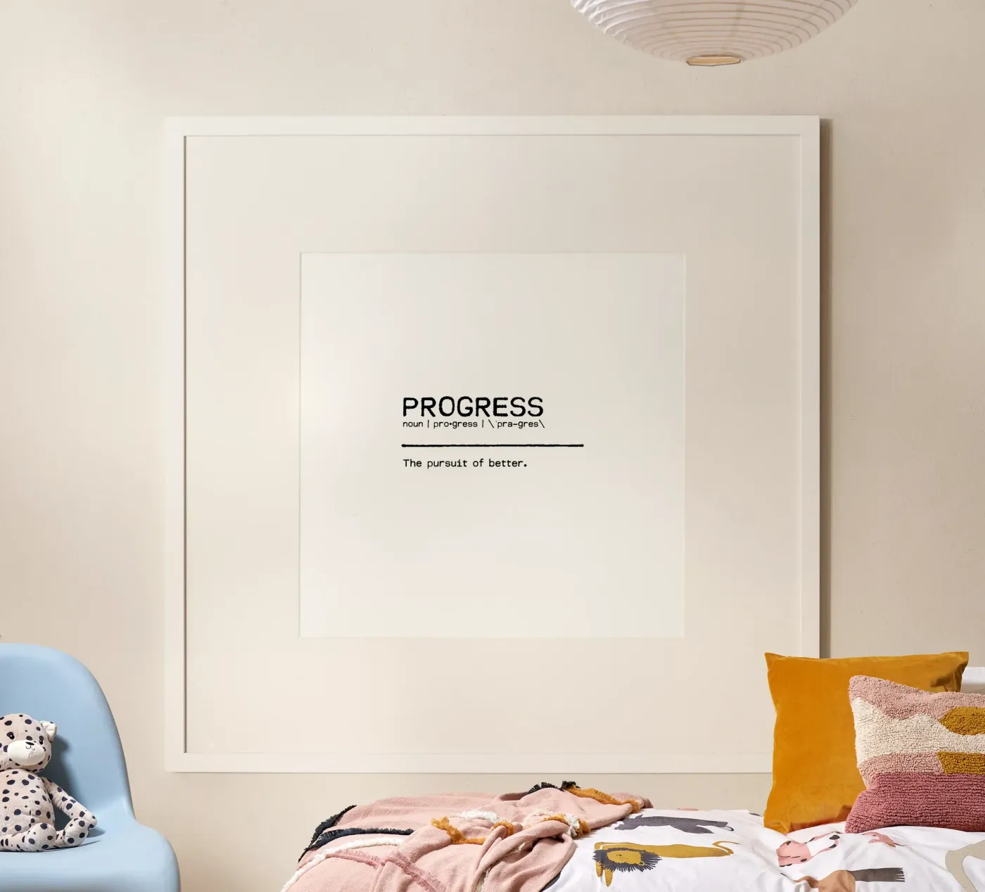 Definizione Citazione - Progresso poster da Orara Studio
