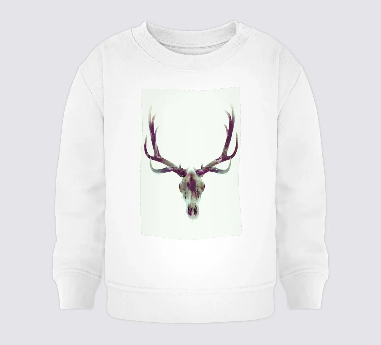 Elk Skull felpa neonato da Amy Hamilton