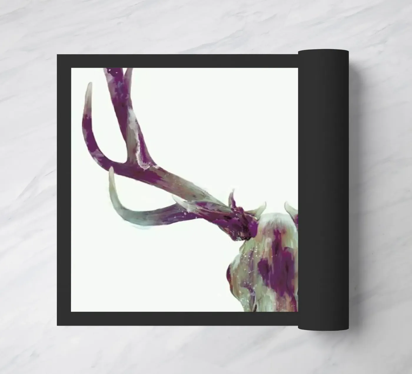 Elk Skull doormat by Amy Hamilton