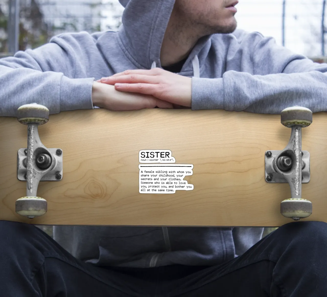 Definition Quote - Sister II Sticker von Orara Studio