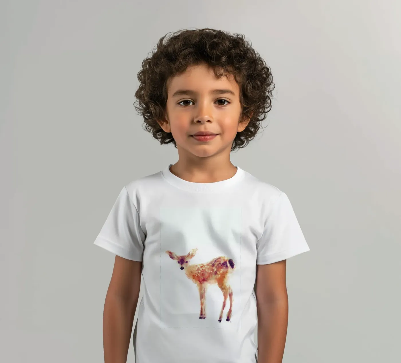 Fawn t-shirt bambini da Amy Hamilton