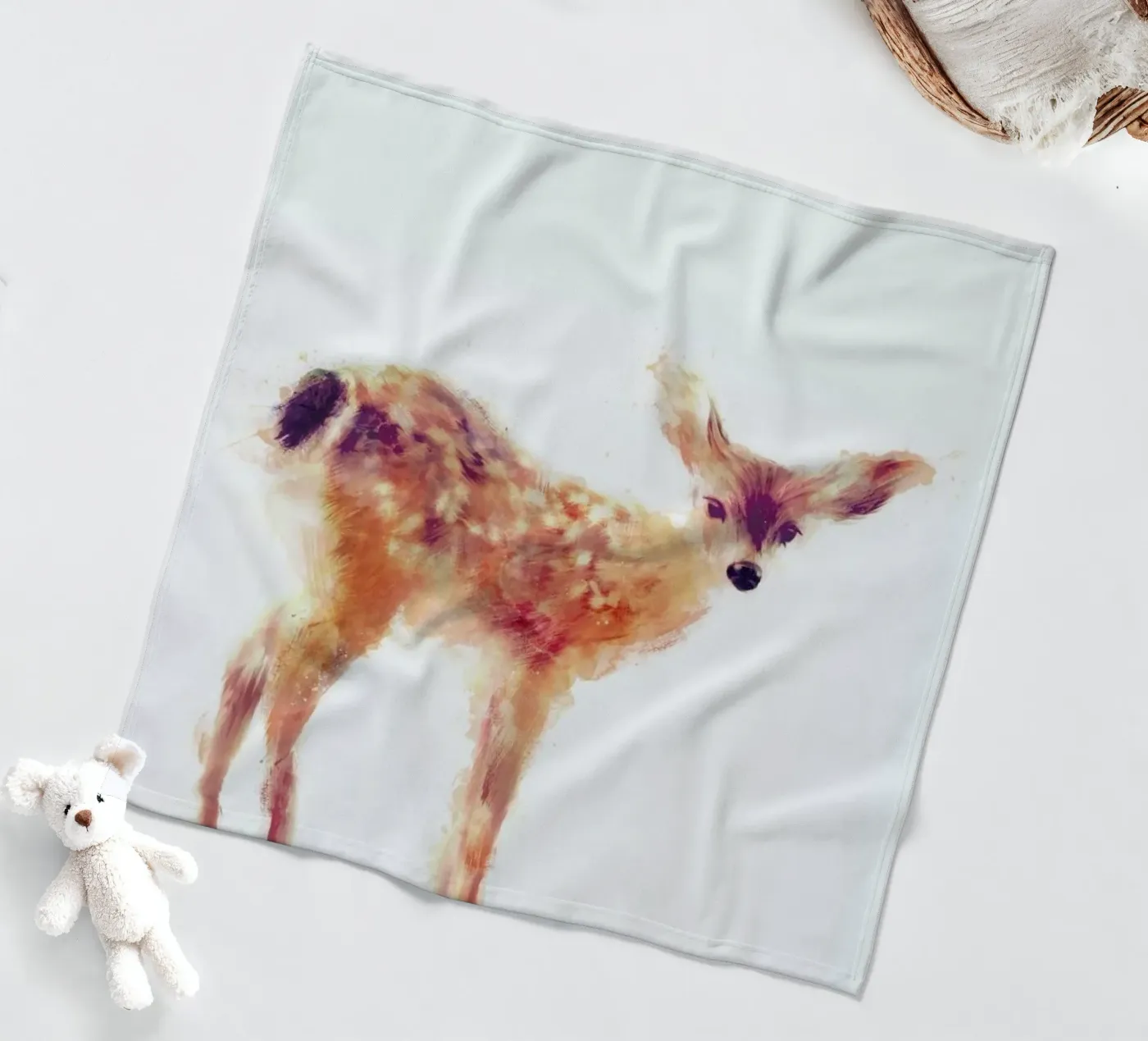 Fawn Fleecedecke von Amy Hamilton