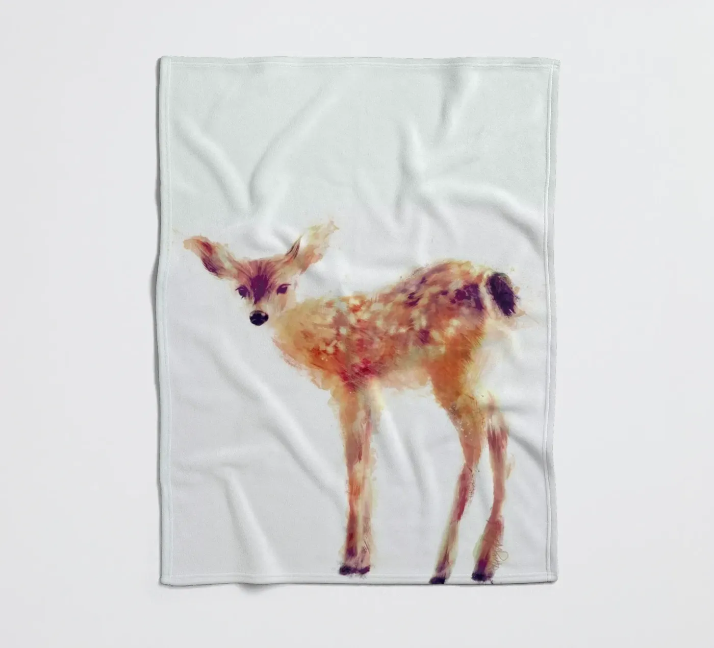 Fawn Fleecedecke von Amy Hamilton