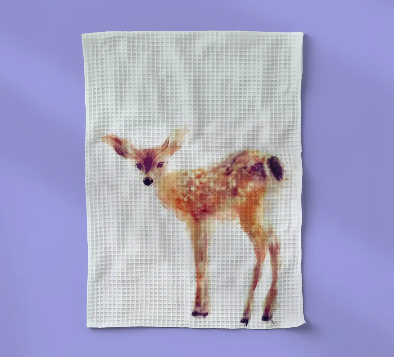 Fawn Geschirrtuch von Amy Hamilton