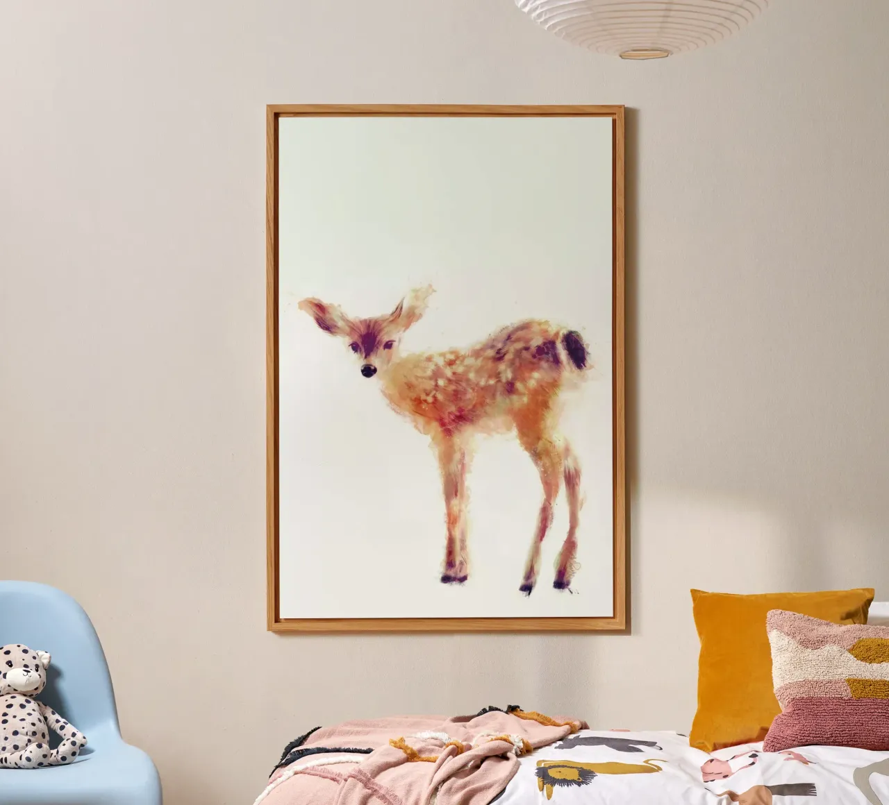Fawn forex plate by Amy Hamilton