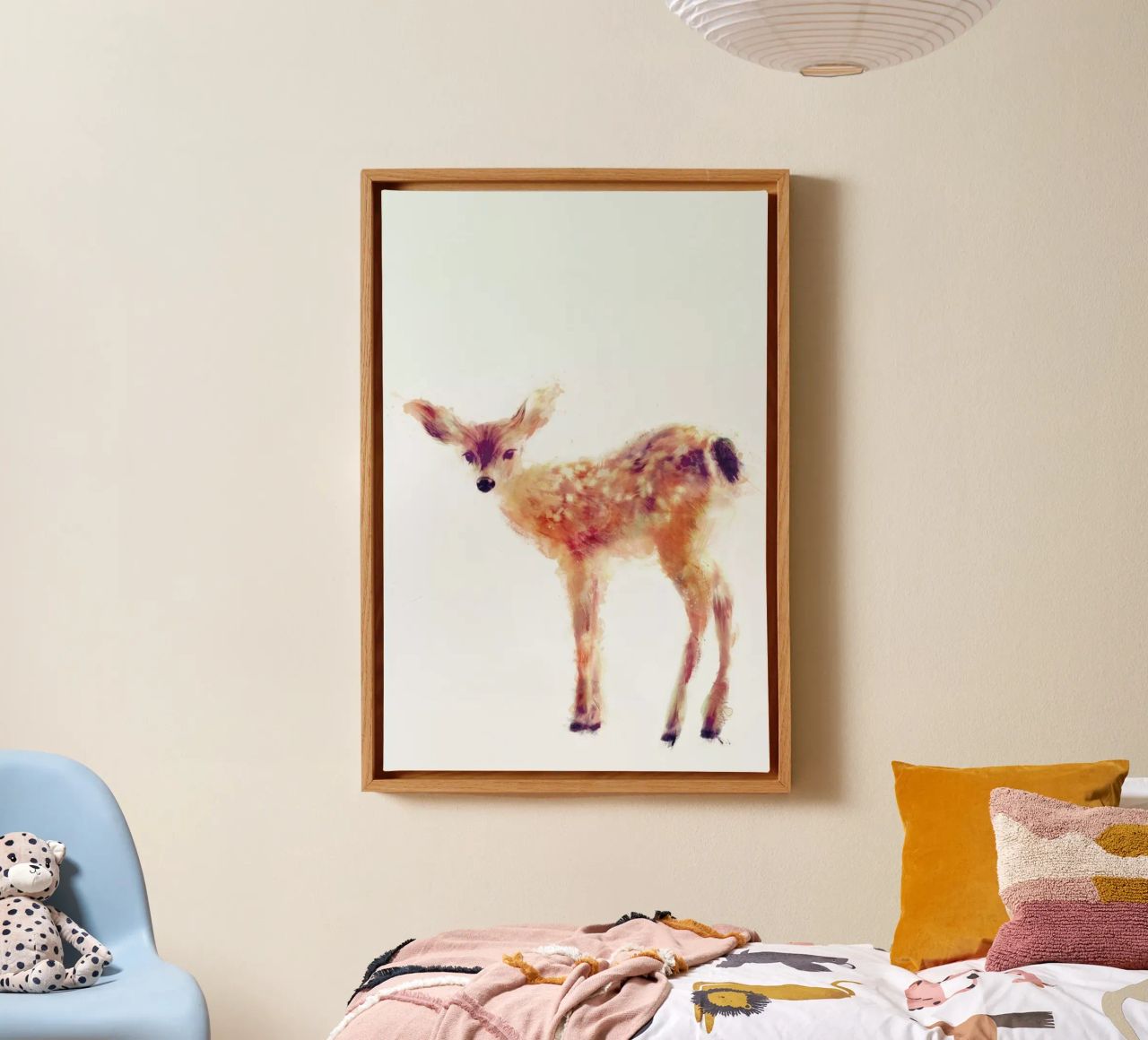 Fawn Leinwand von Amy Hamilton