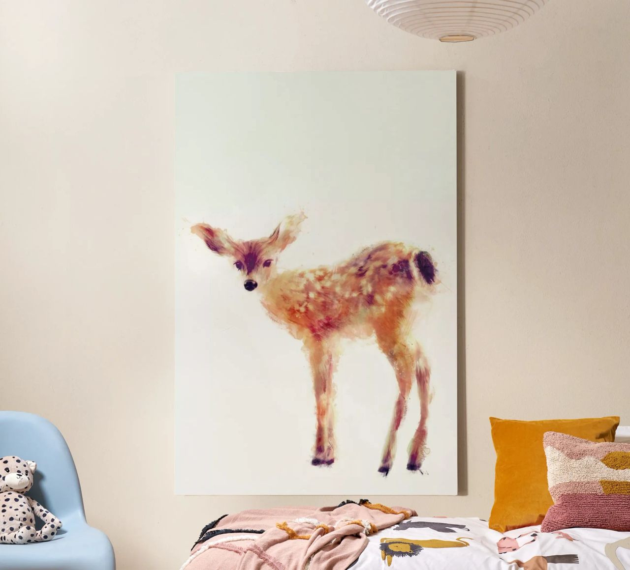 Fawn Leinwand von Amy Hamilton