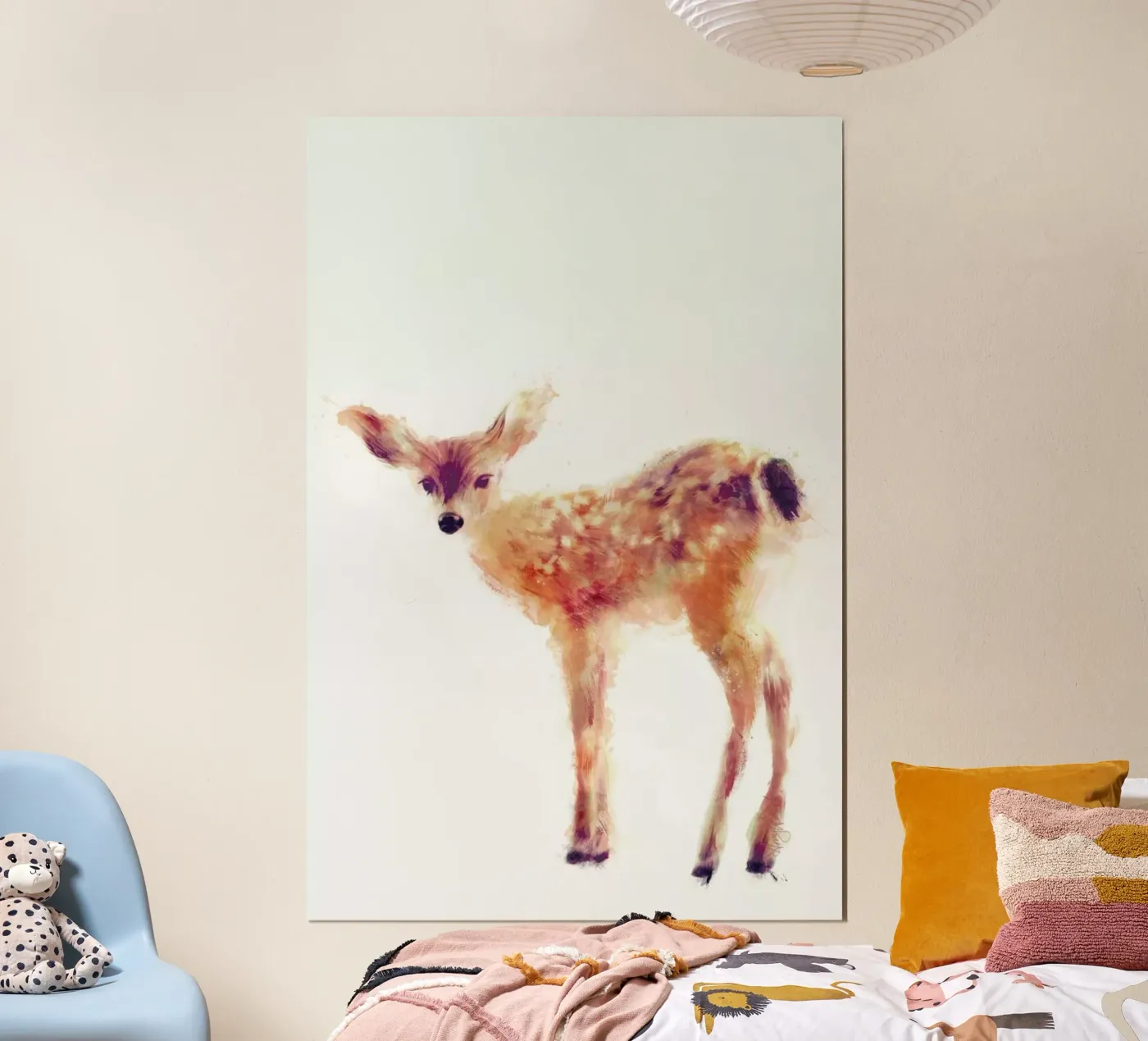 Fawn Poster von Amy Hamilton