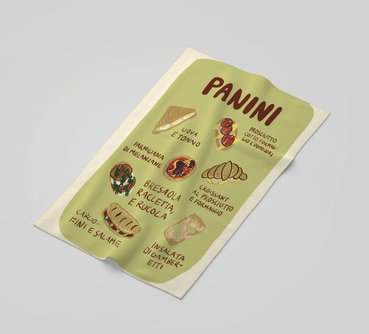 Panini telo mare da Studio Dolci
