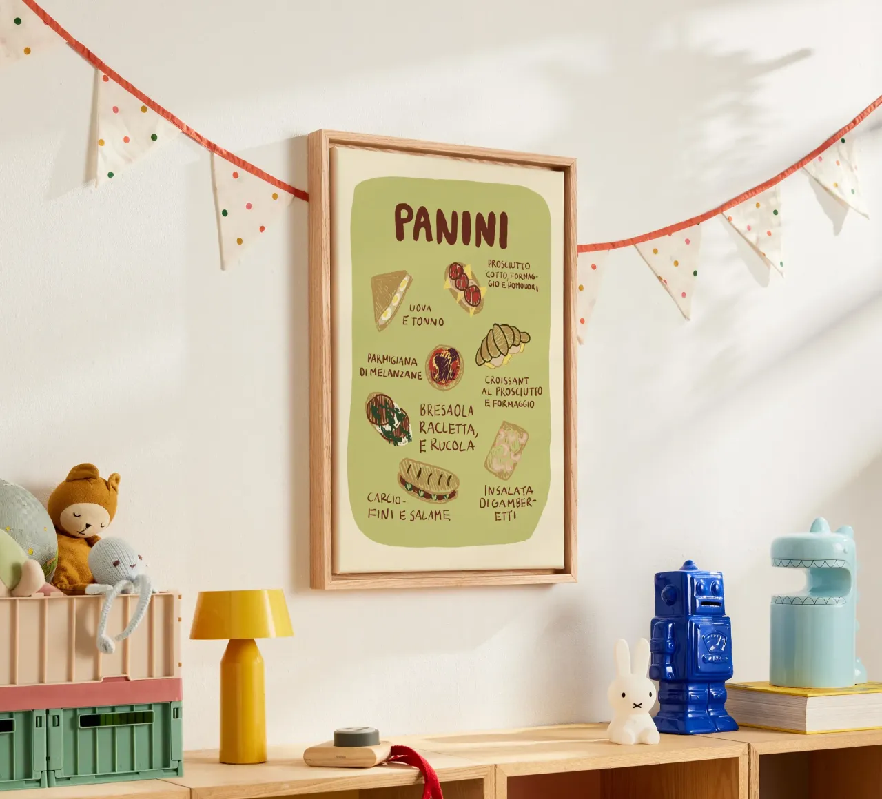 Panini tela con Cornice a cassetta da Studio Dolci