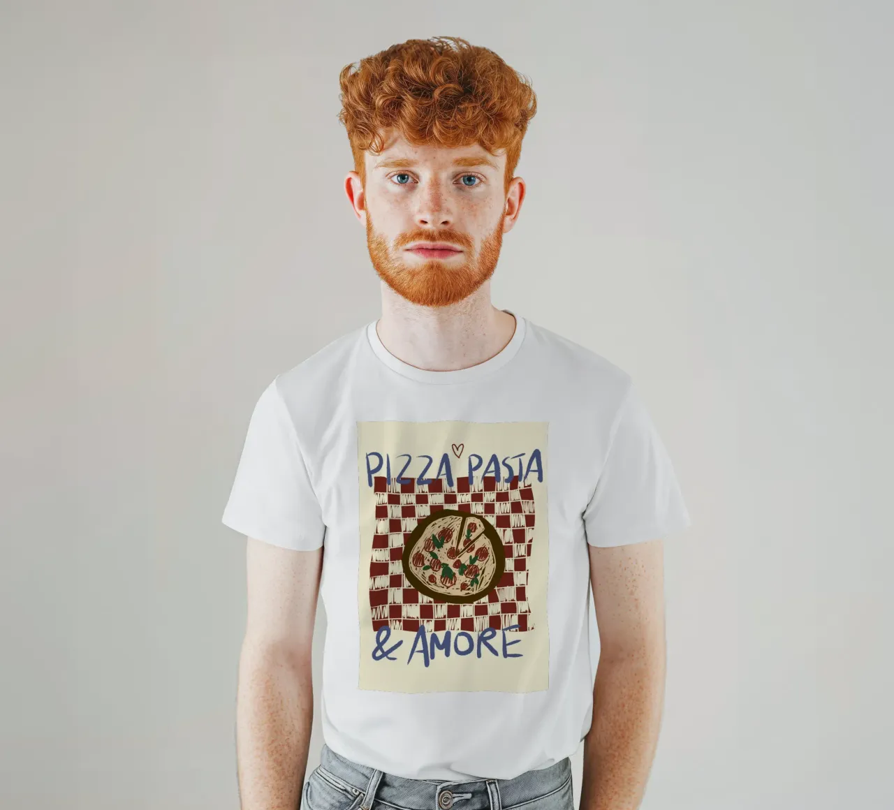 Pizza Pasta & Amore t-shirt da Studio Dolci