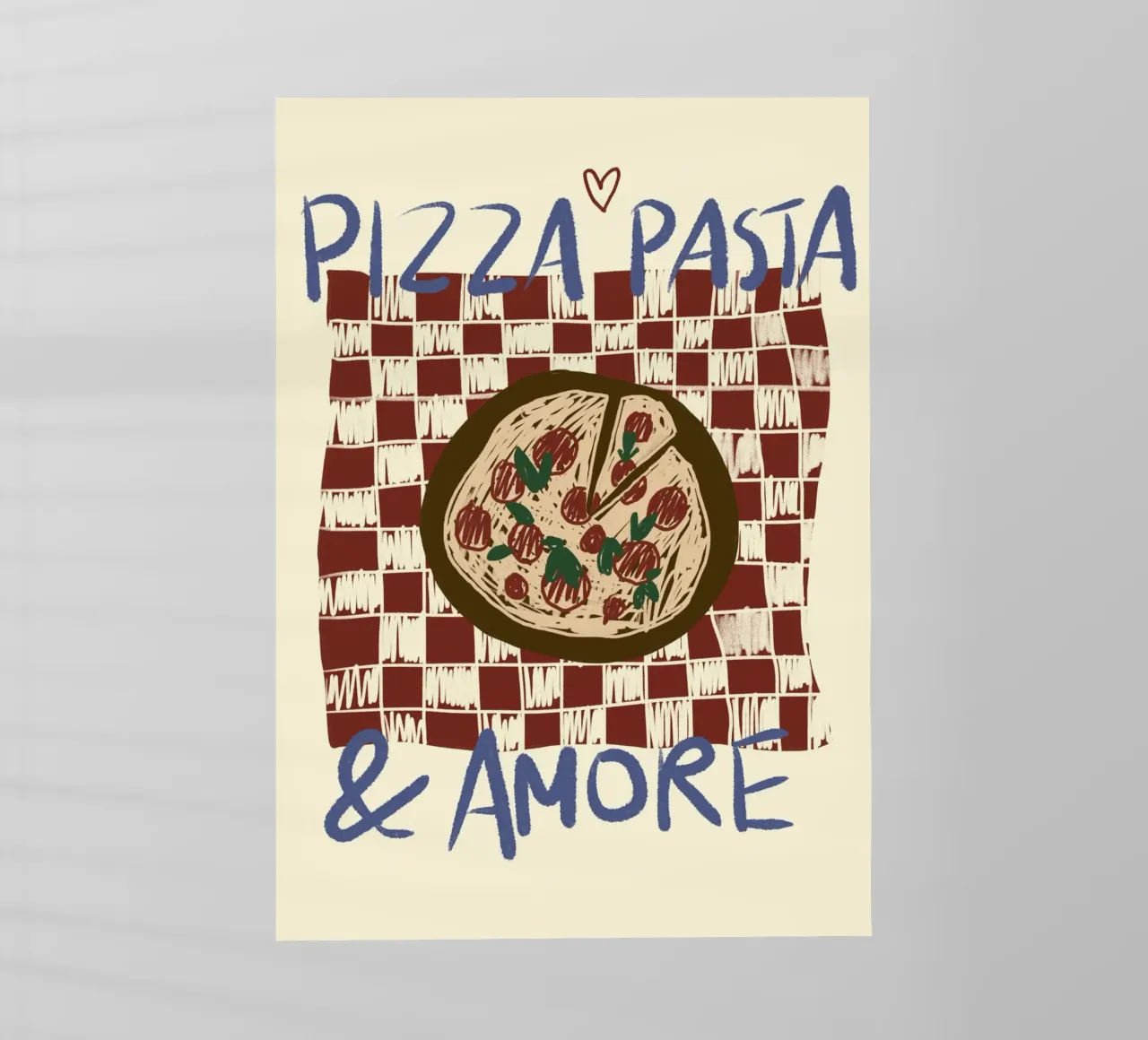 Pizza Pasta & Amore pellicola backlit da Studio Dolci
