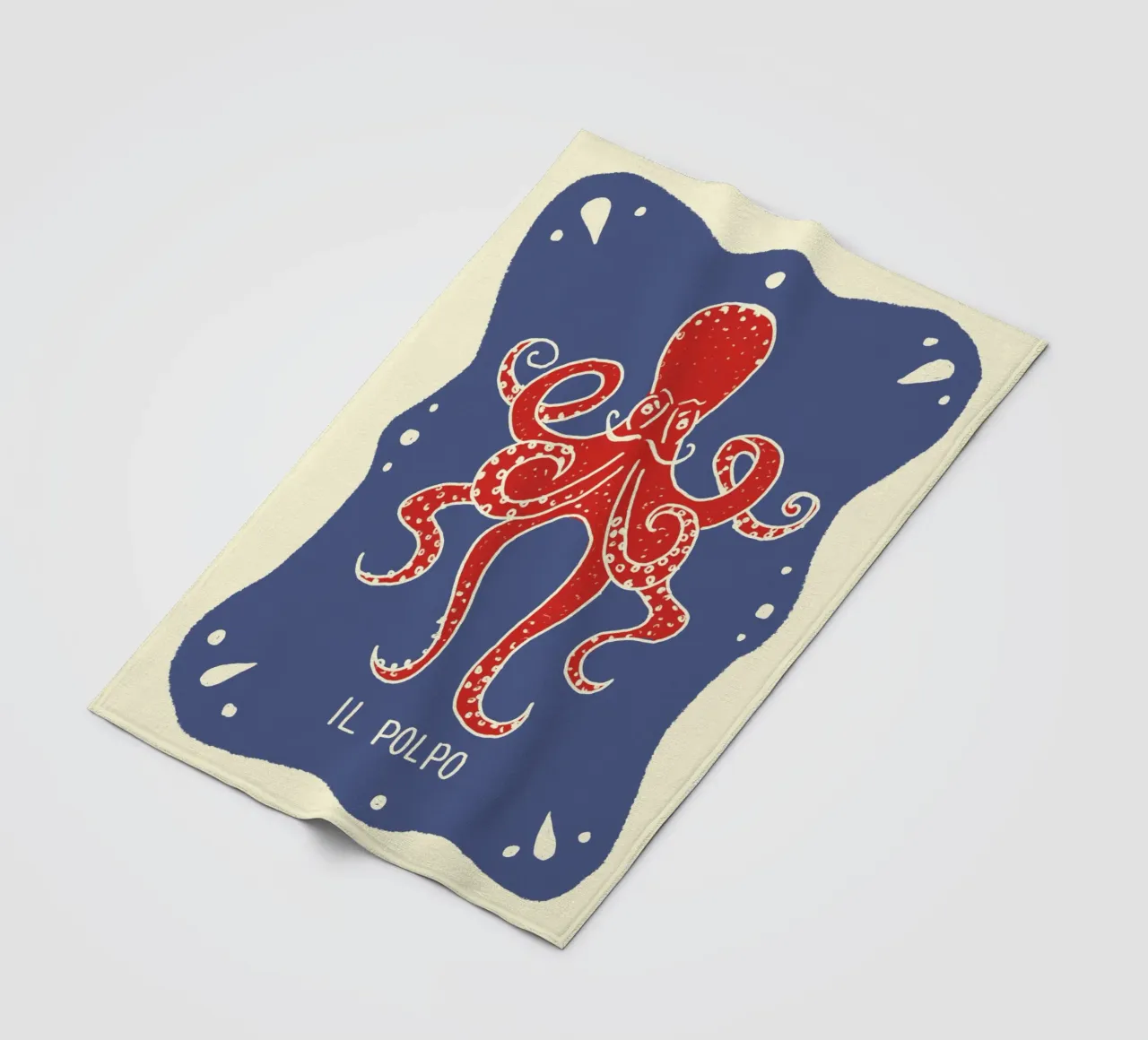 Oktopus coperta in pile da Studio Dolci