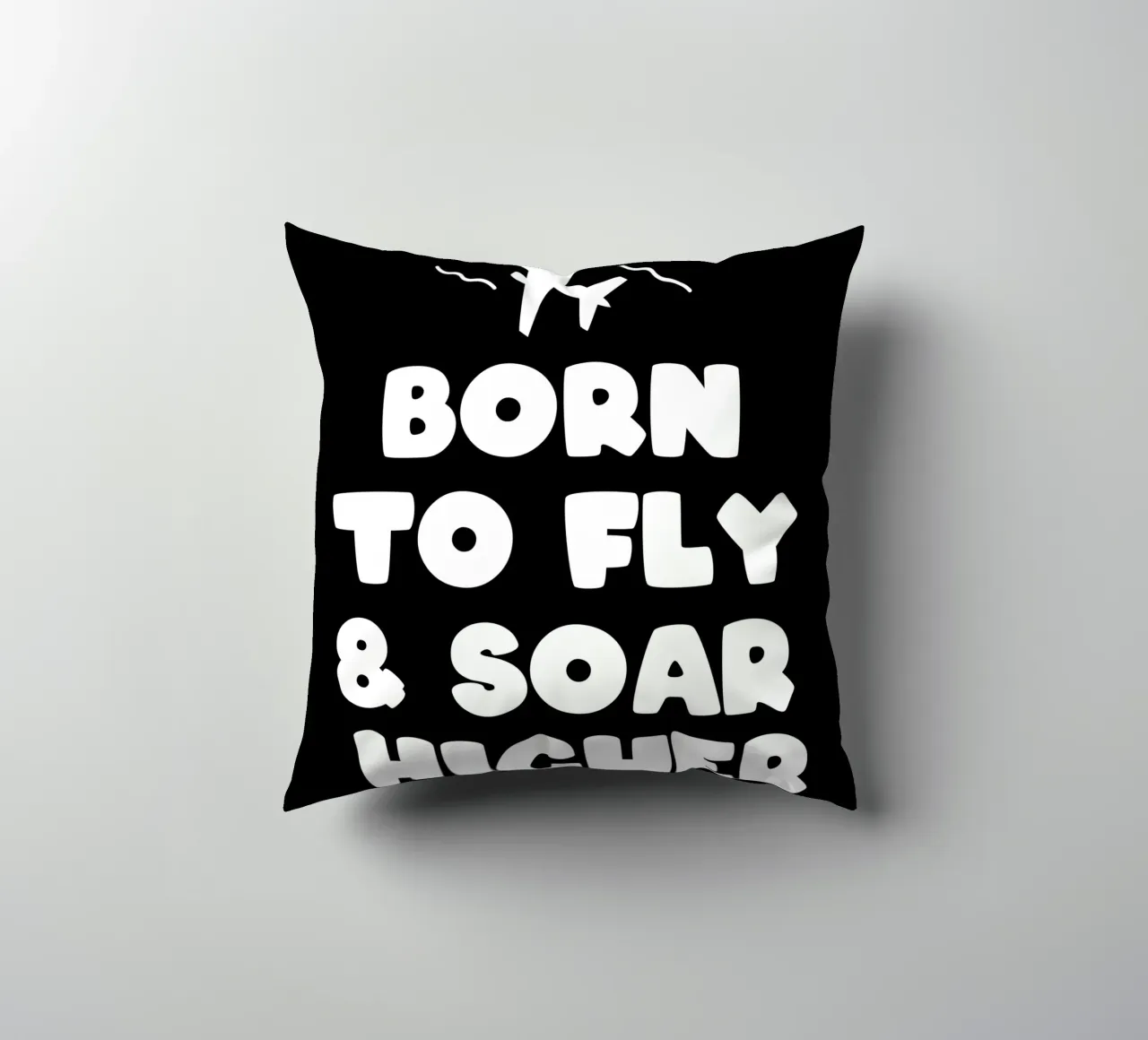 Born to fly and soar higher cuscino da happieeagle