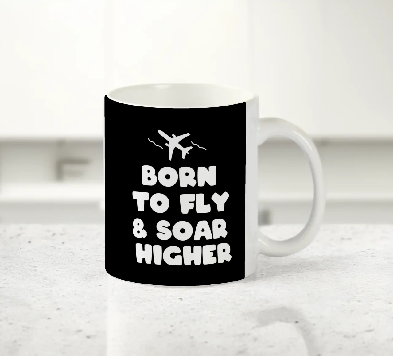 Born to fly and soar higher tazza in ceramica da happieeagle
