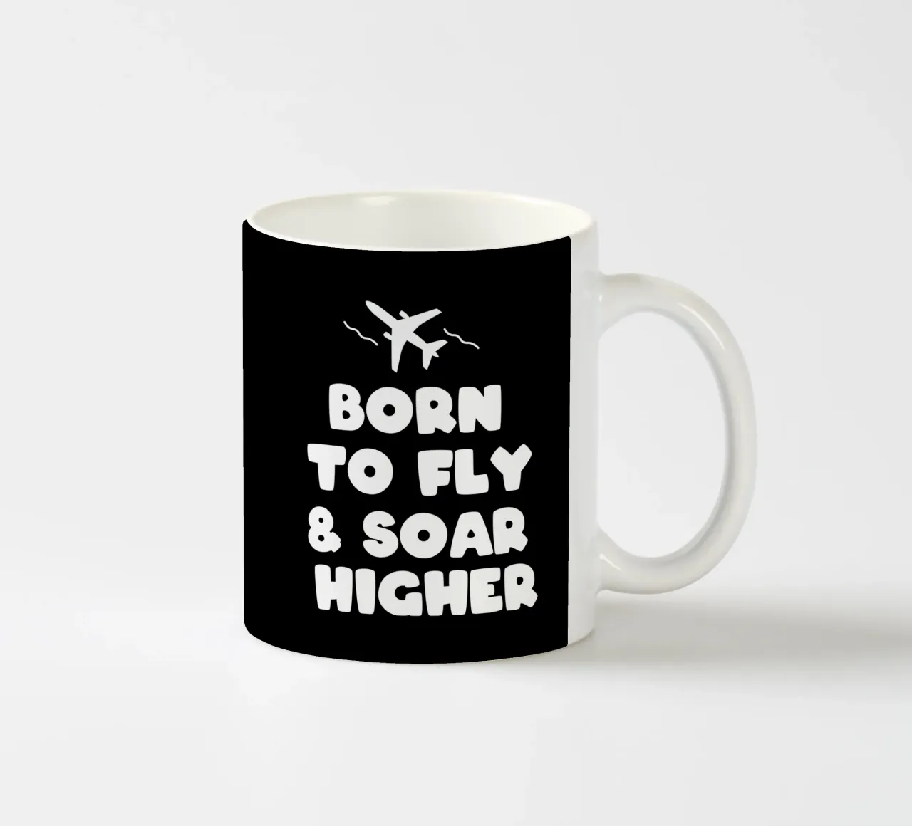 Born to fly and soar higher tazza in ceramica da happieeagle