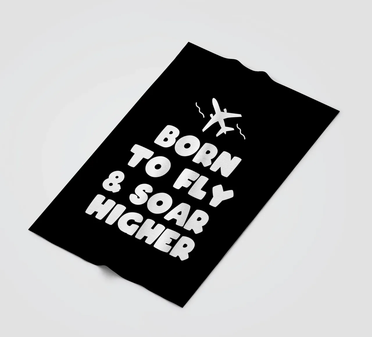 Born to fly and soar higher coperta in pile da happieeagle