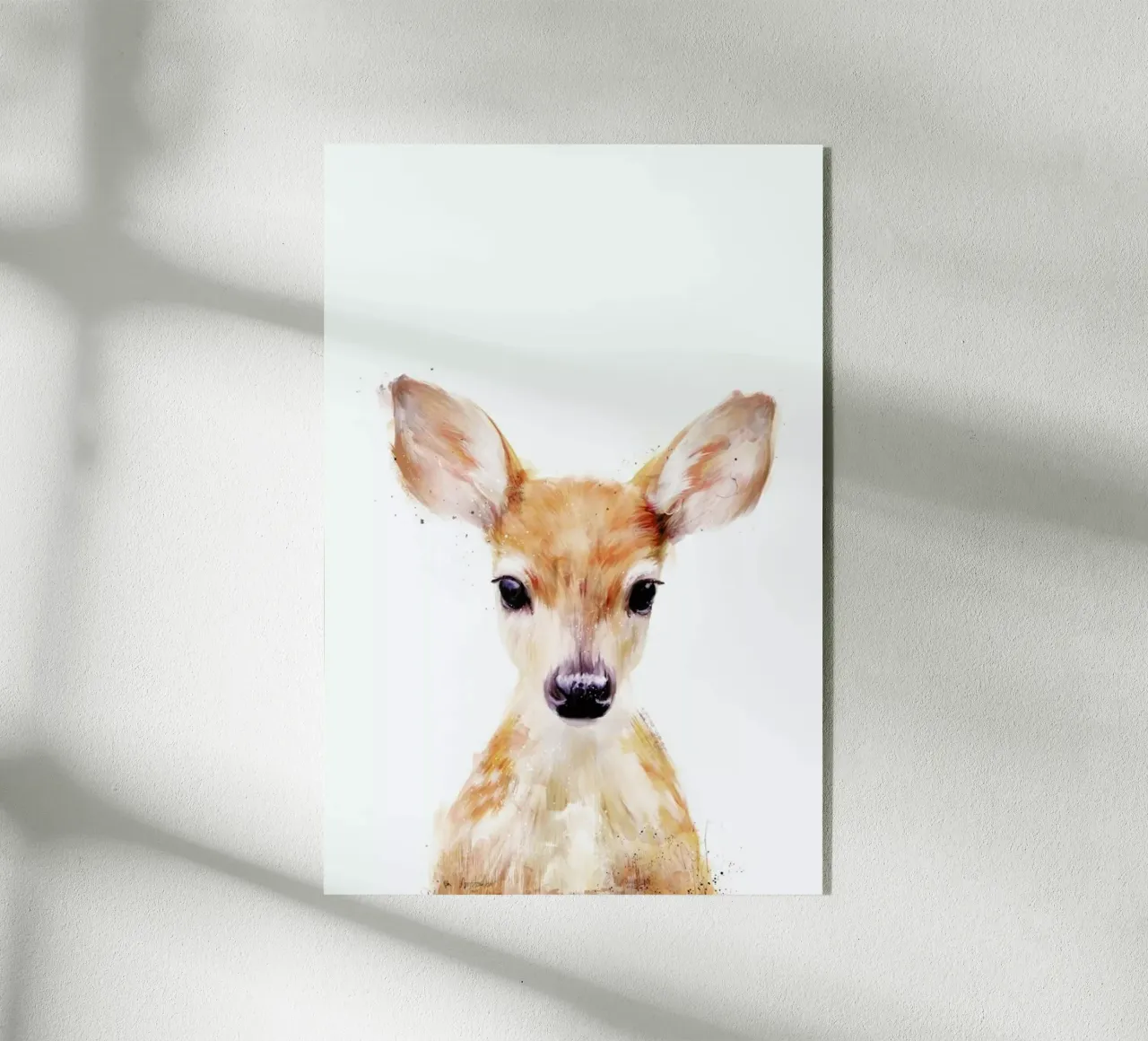 Little Deer acrylic glass by Amy Hamilton