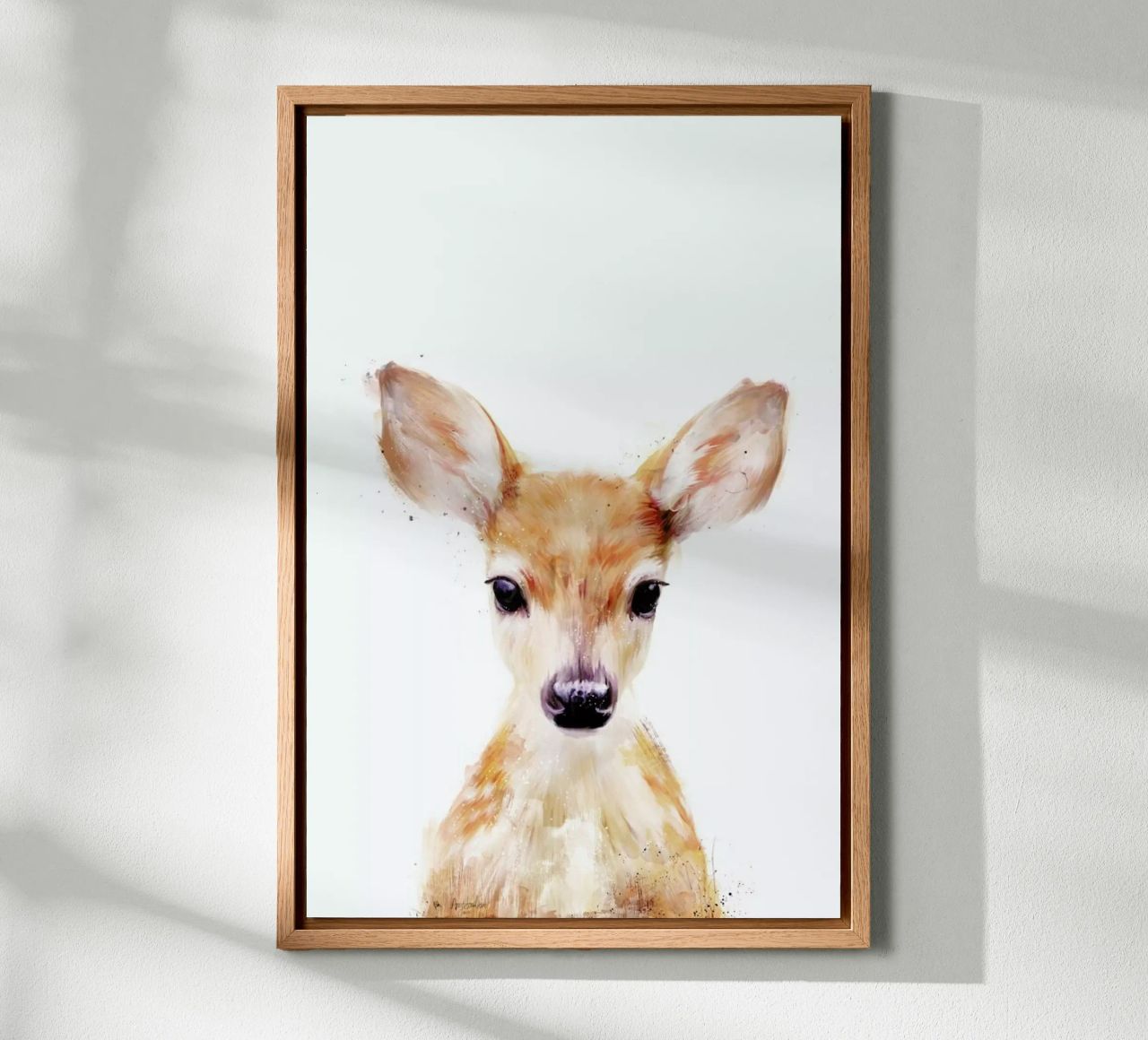 Little Deer Leinwand von Amy Hamilton