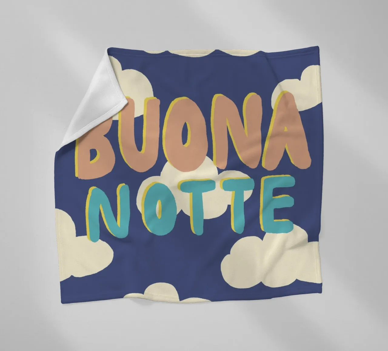 Buona Notte coperta in pile da Studio Dolci