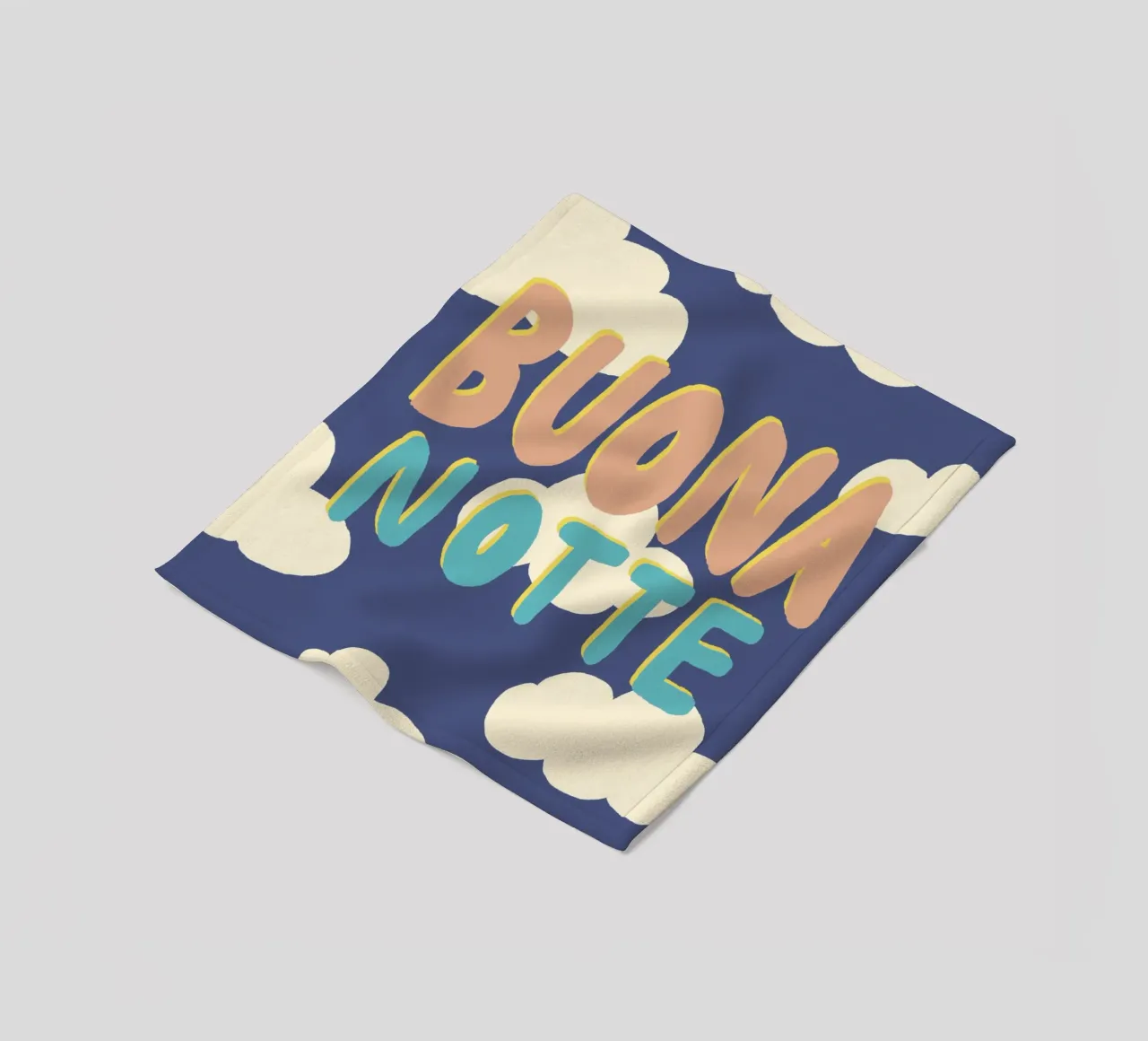 Buona Notte coperta in pile da Studio Dolci