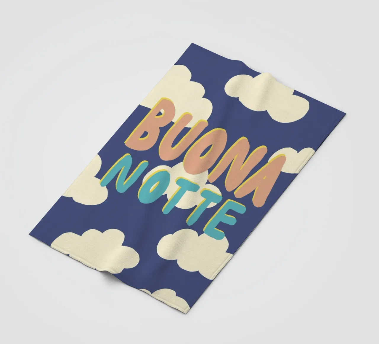 Buona Notte coperta in pile da Studio Dolci