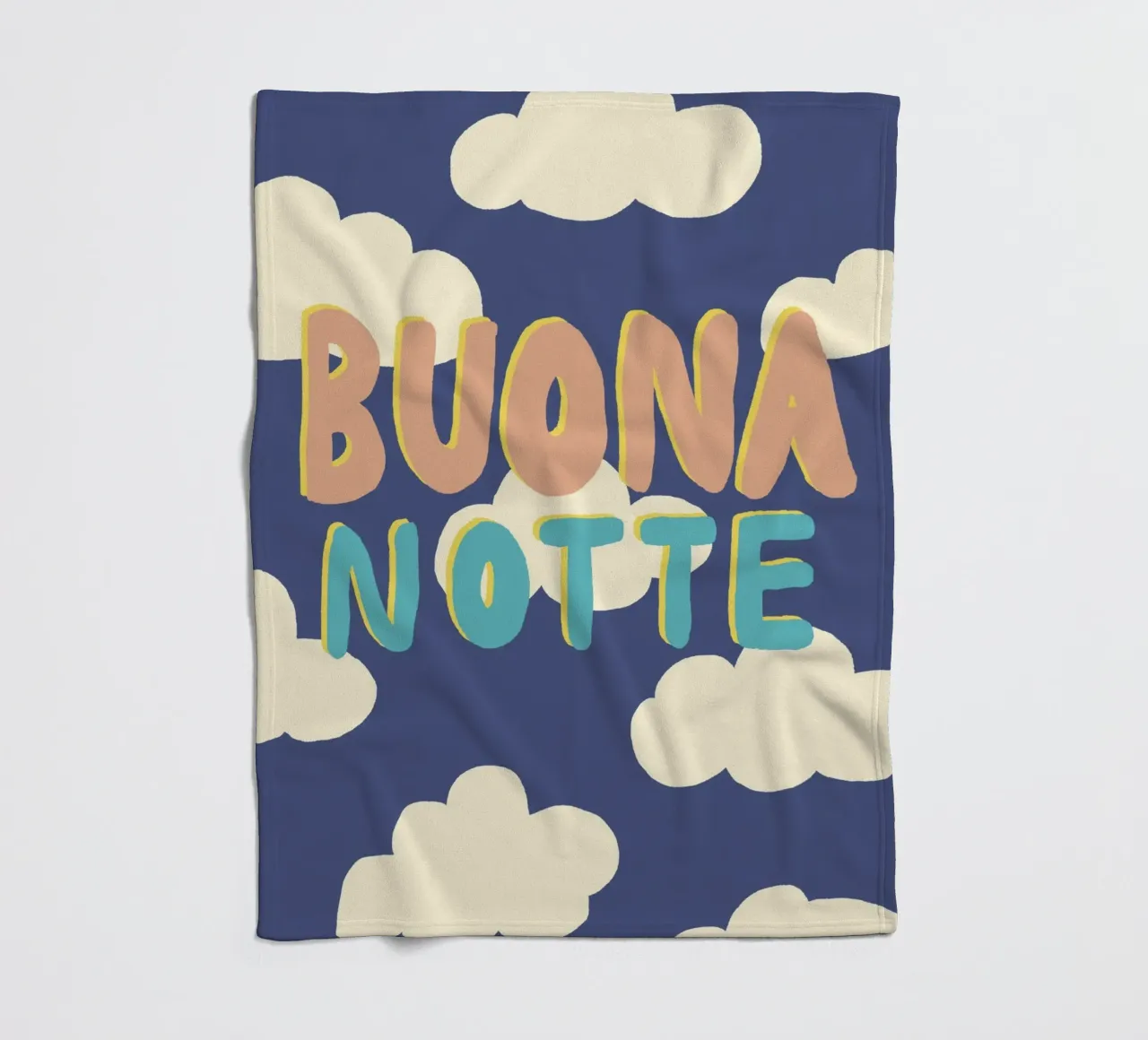Buona Notte coperta in pile da Studio Dolci