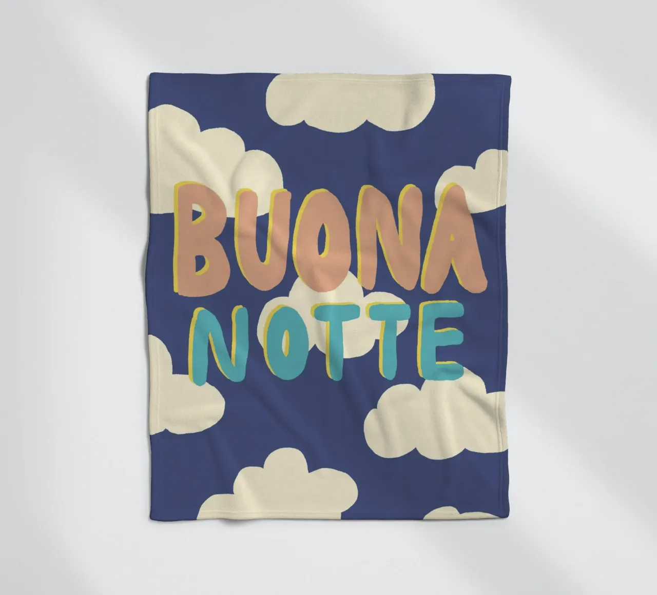 Buona Notte coperta in pile da Studio Dolci
