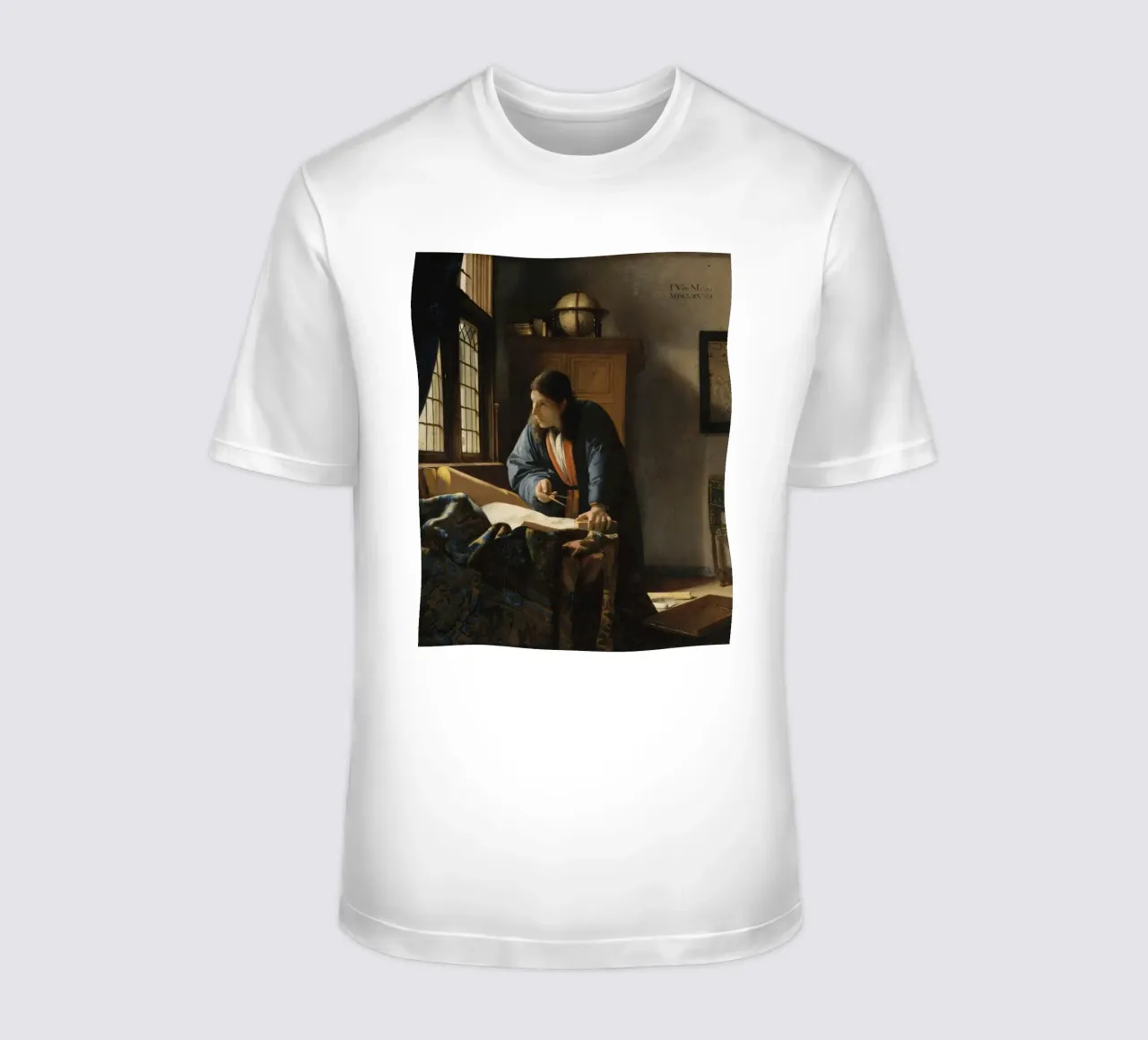 Johannes Vermeer - The Geographer t-shirt by William Store