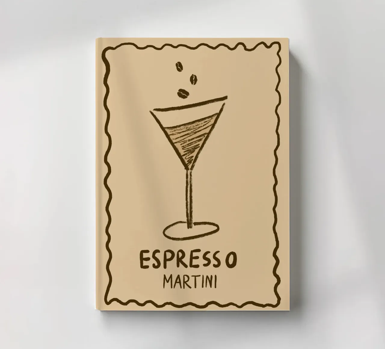 Espresso Martini notebook by Studio Dolci
