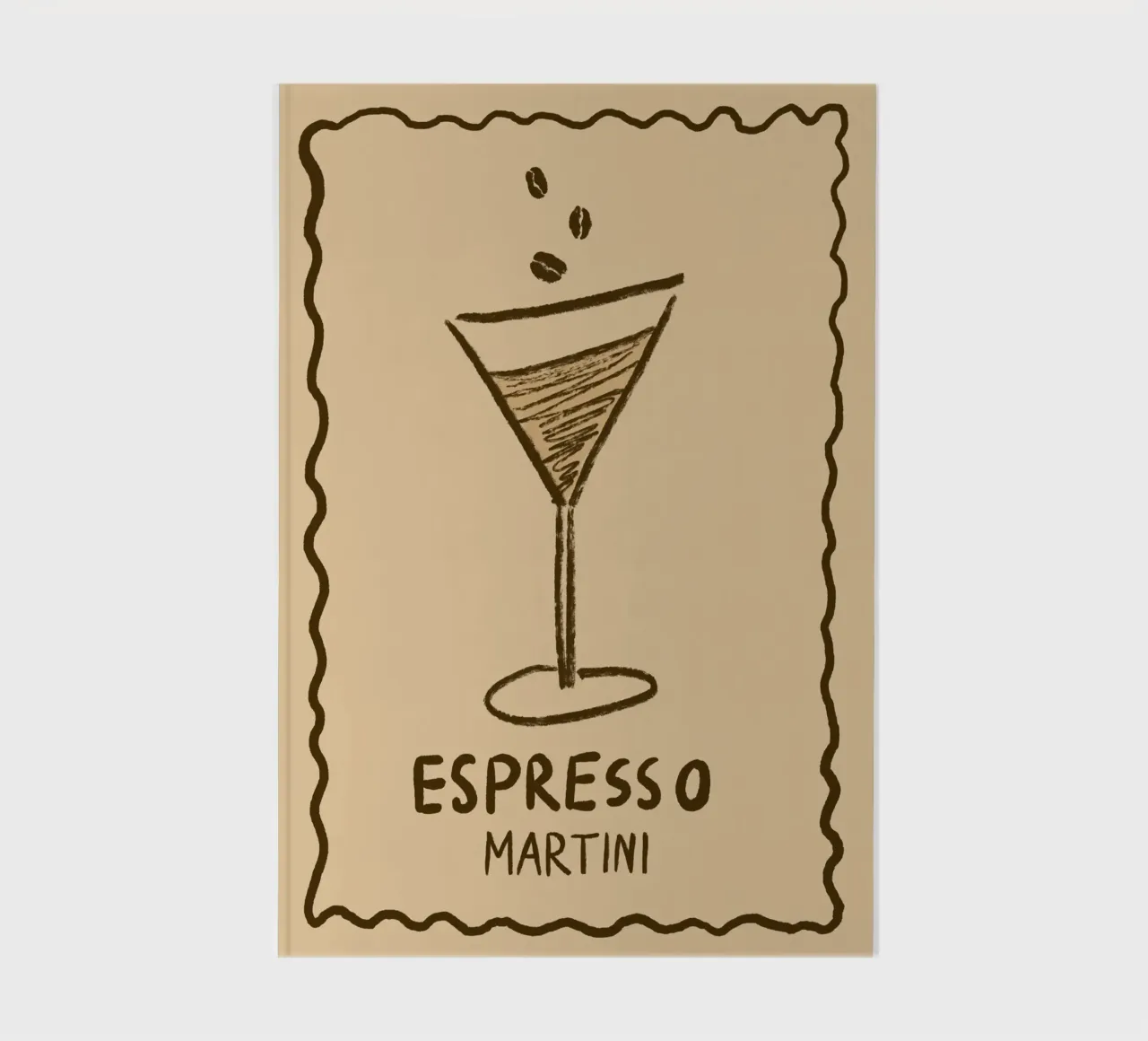Espresso Martini notebook by Studio Dolci