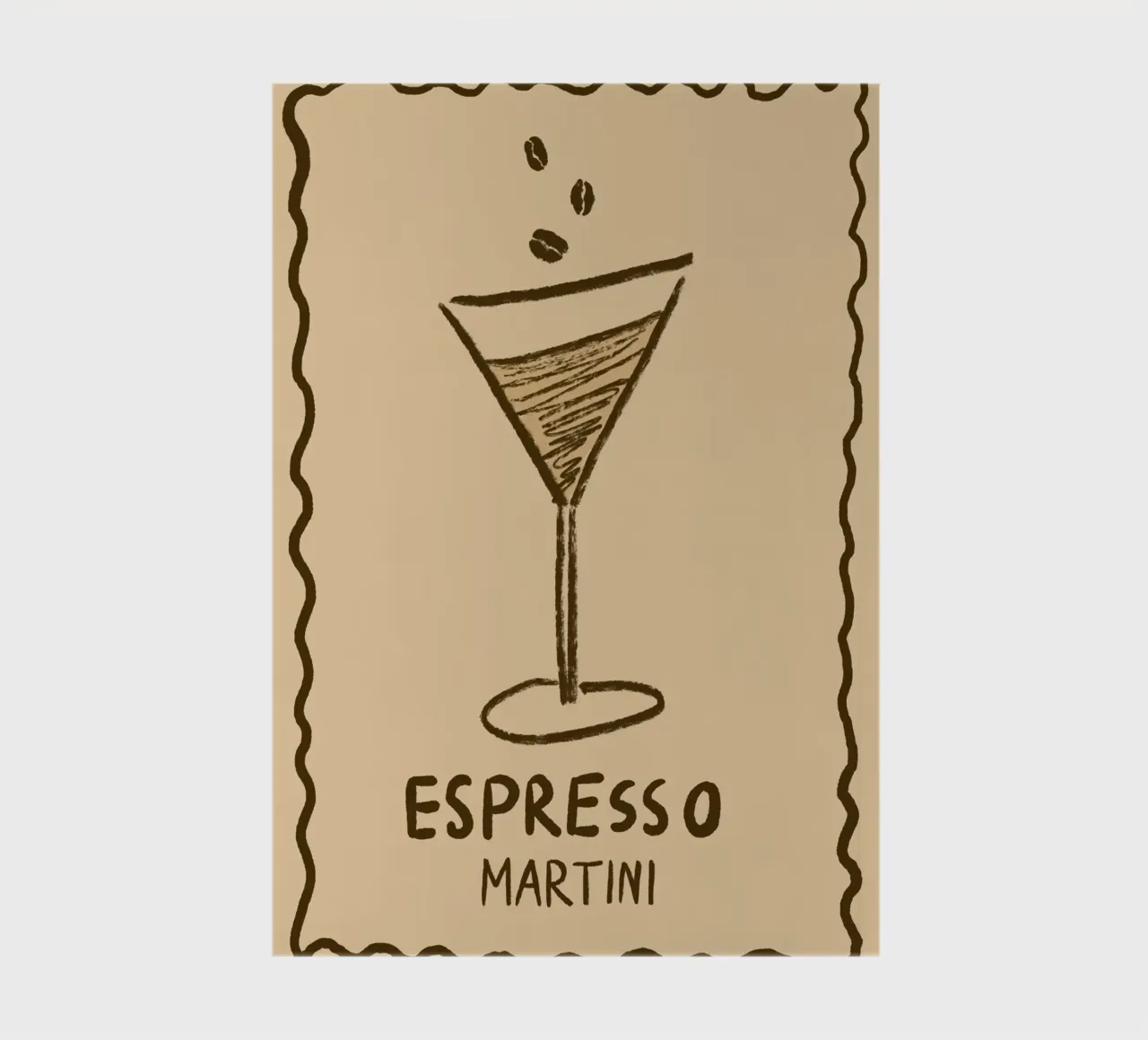 Espresso Martini notebook by Studio Dolci