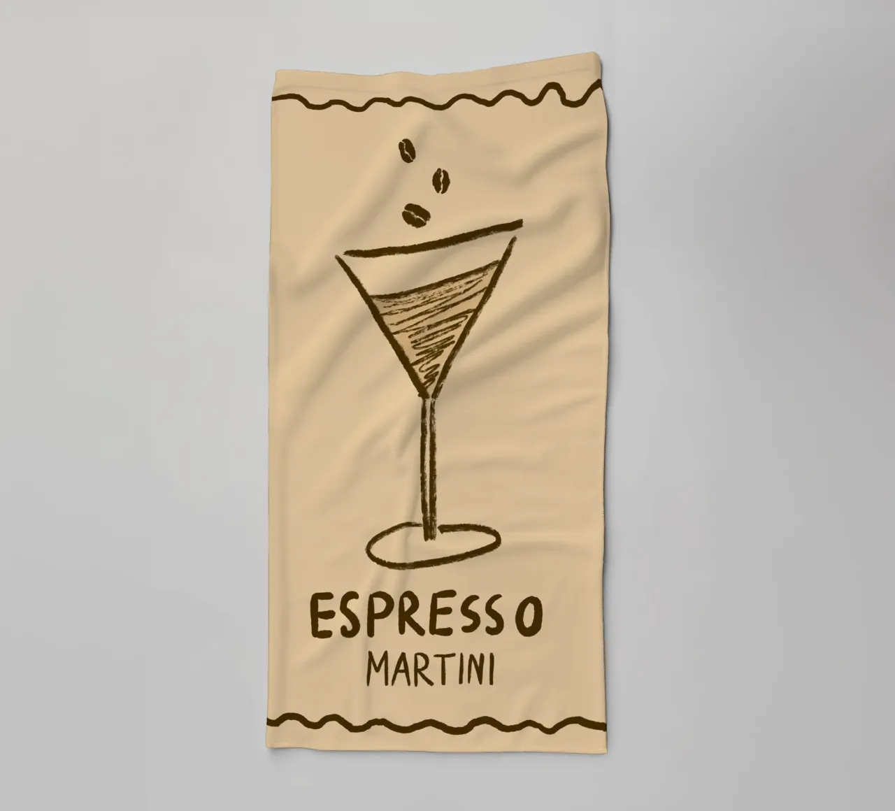 Espresso Martini asciugamano da bagno da Studio Dolci