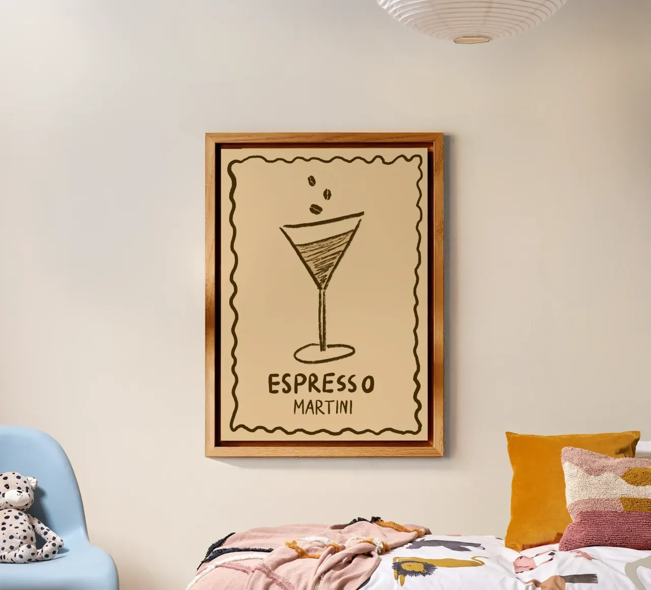 Espresso Martini forex plate by Studio Dolci