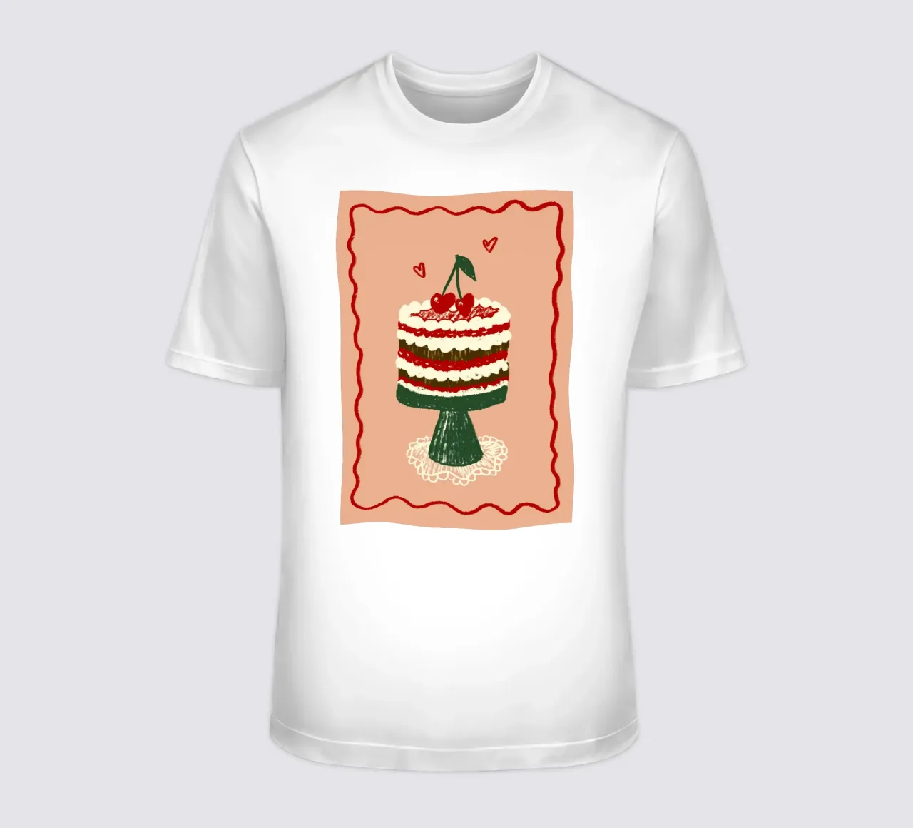 Kirsch-Torte t-shirt by Studio Dolci
