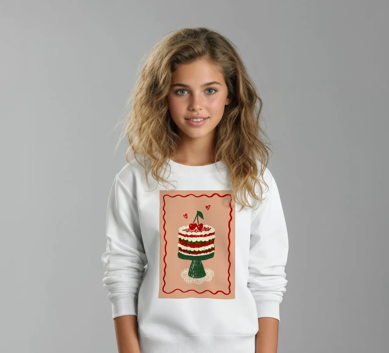 Kirsch-Torte felpa bambino da Studio Dolci
