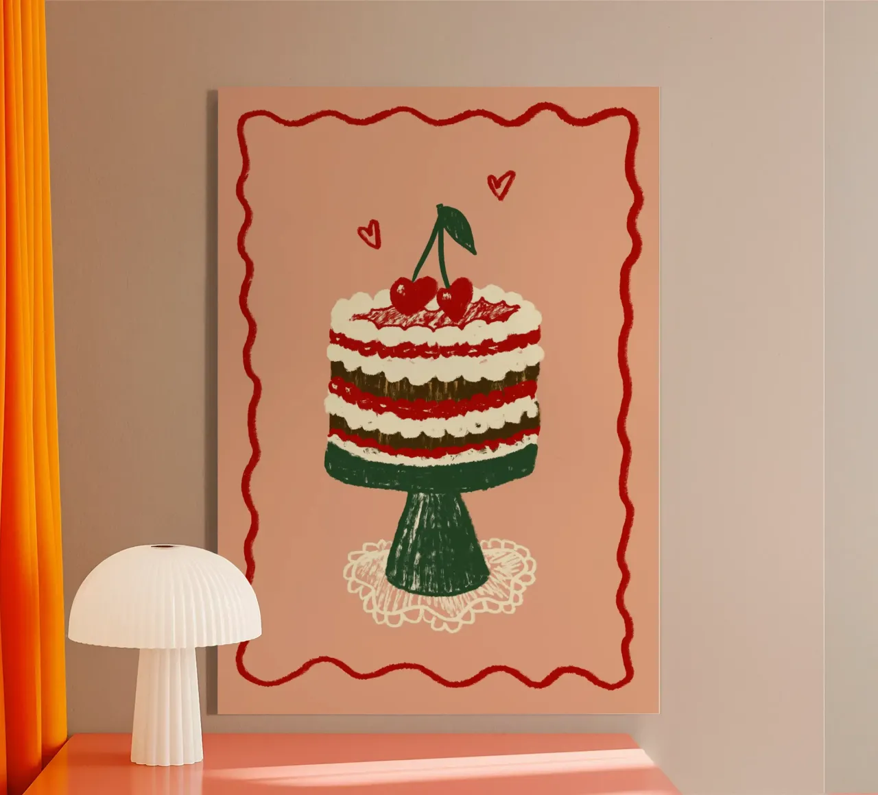 Kirsch-Torte plexiglass da Studio Dolci