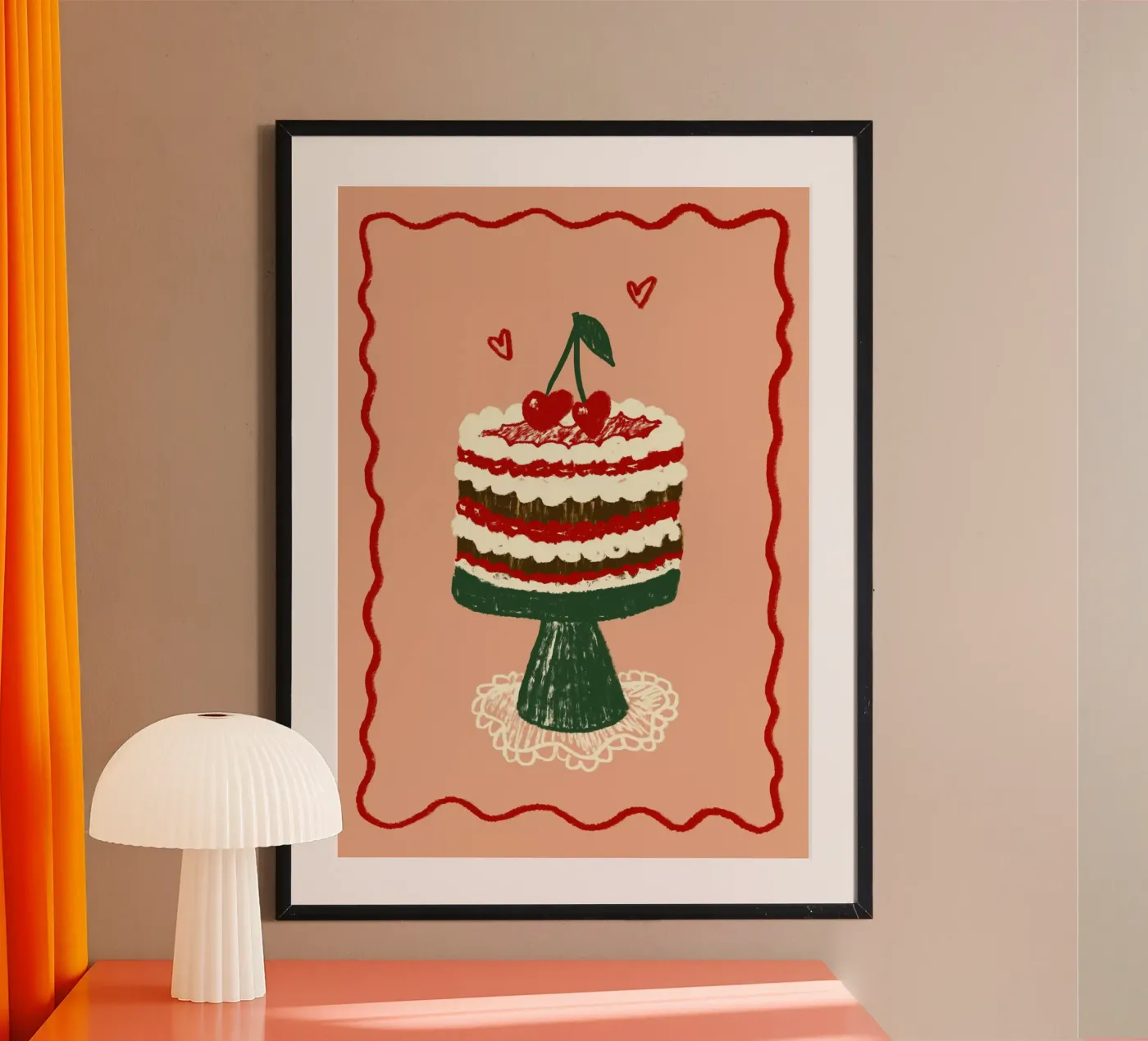 Kirsch-Torte poster da Studio Dolci