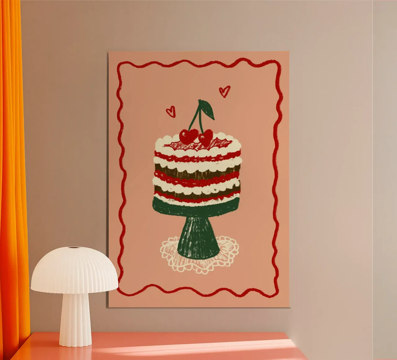 Kirsch-Torte poster da Studio Dolci