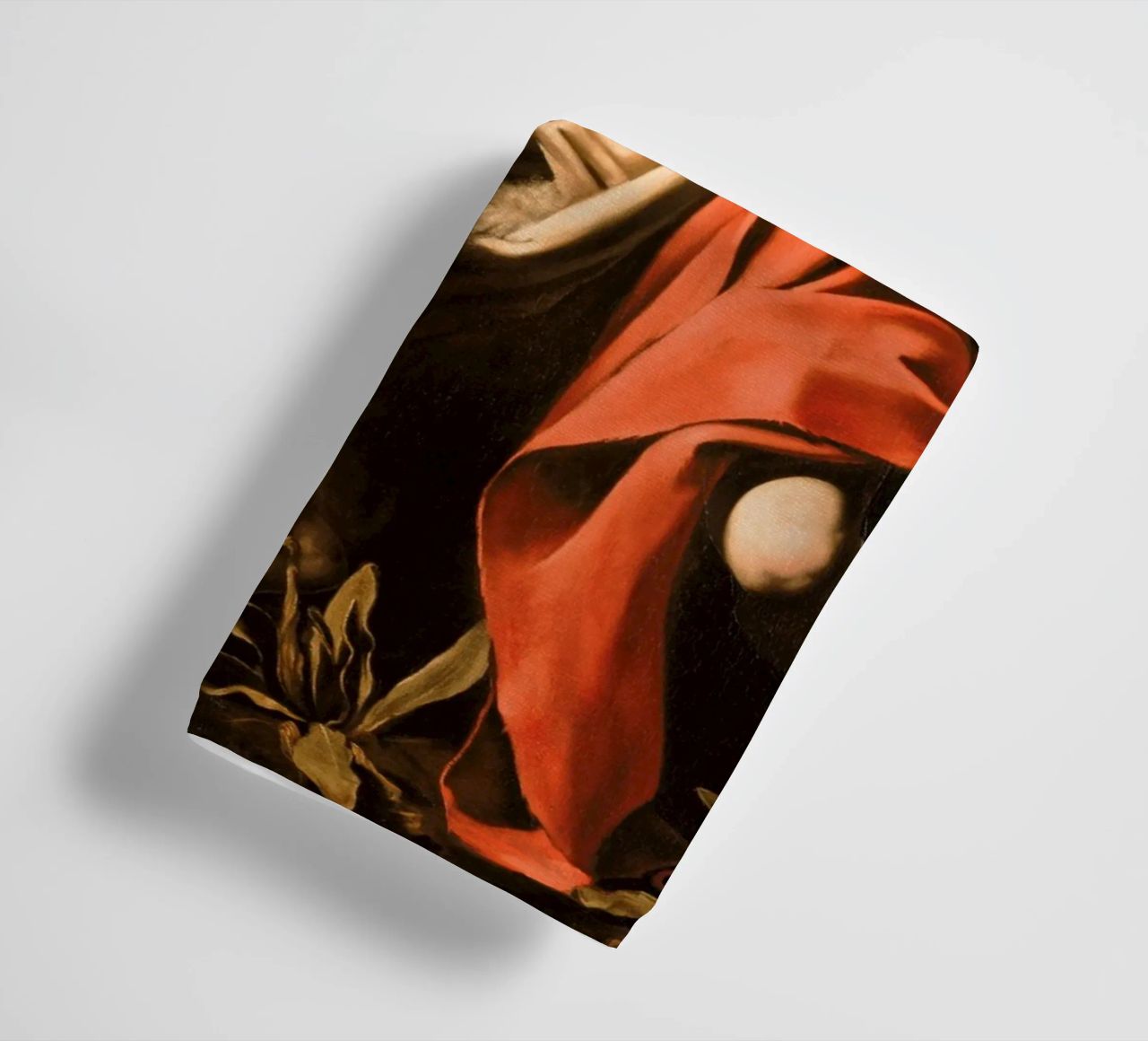 Caravaggio - John the Baptist in the Wilderness, 1604 towel by Timeless Artworks