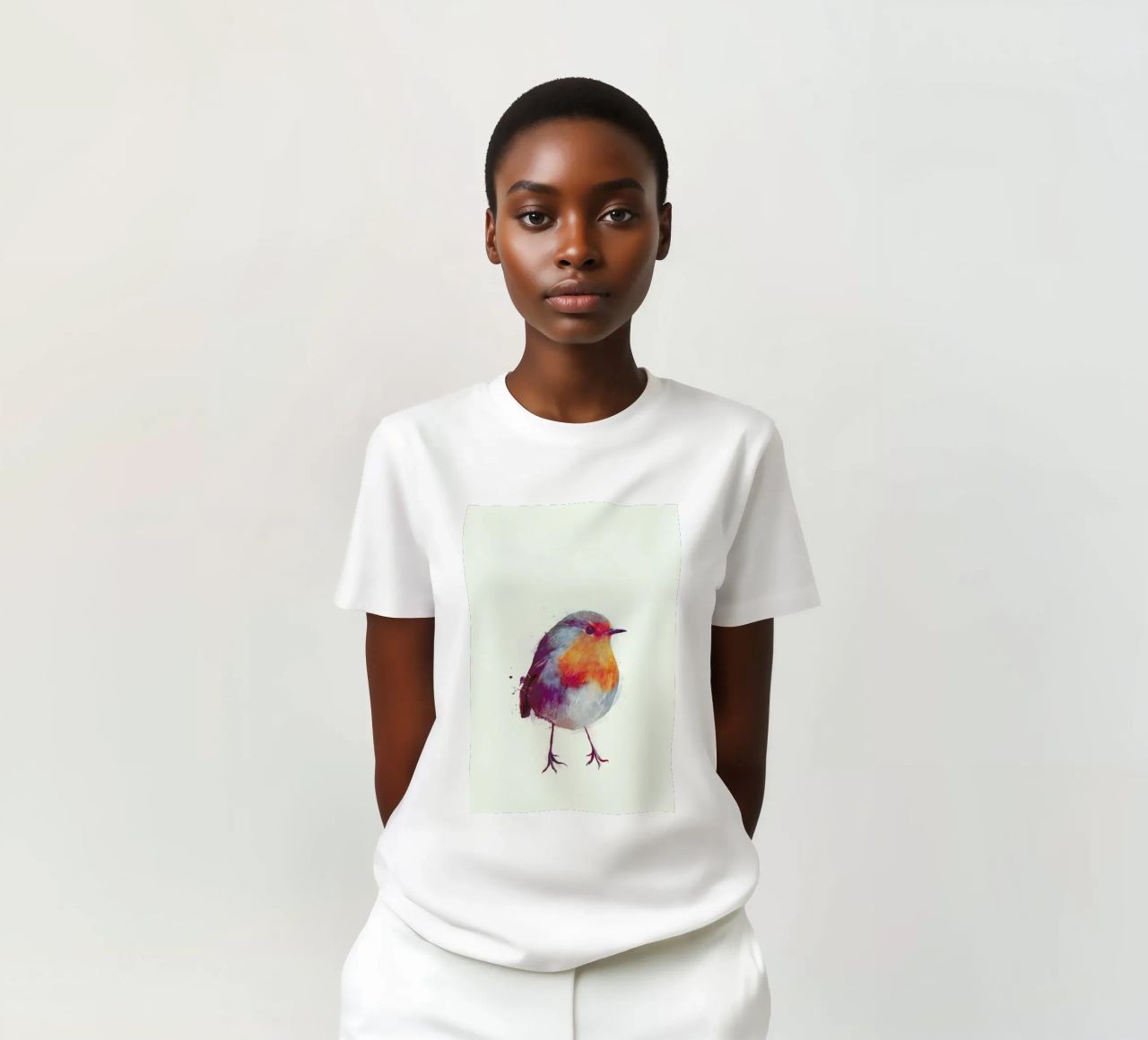 Winter Robin t-shirt da Amy Hamilton