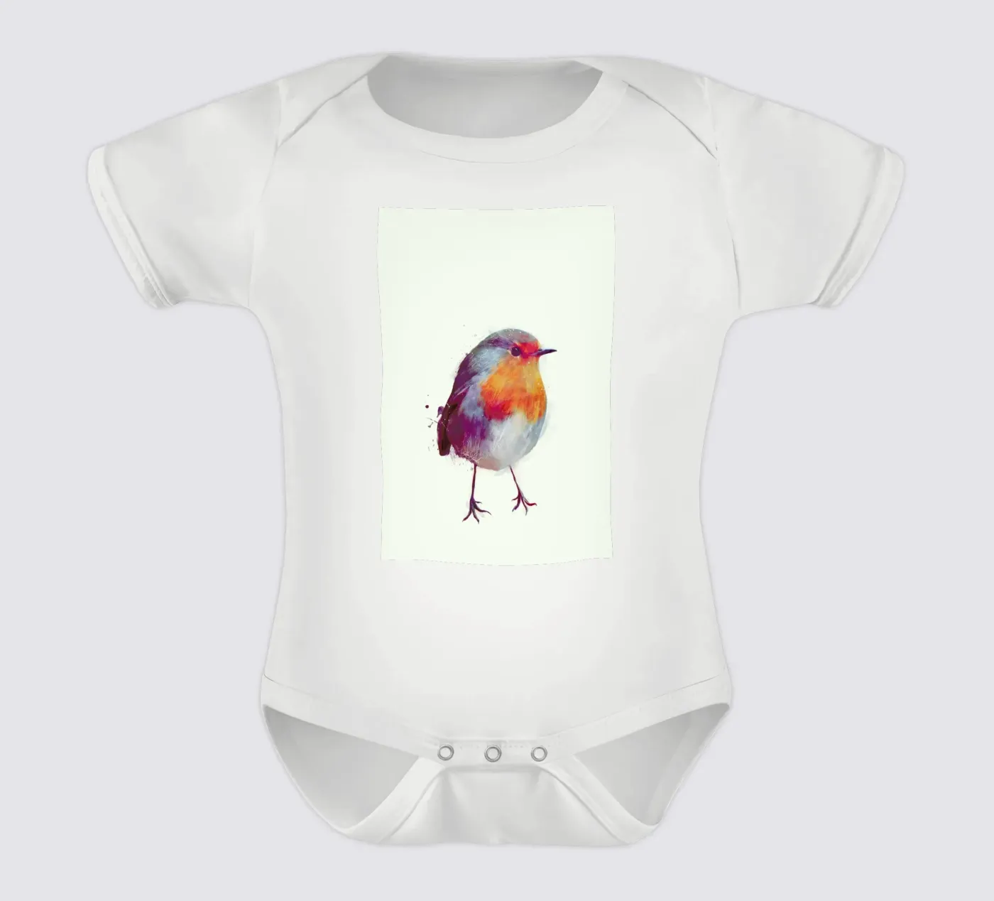 Winter Robin body bébé de Amy Hamilton