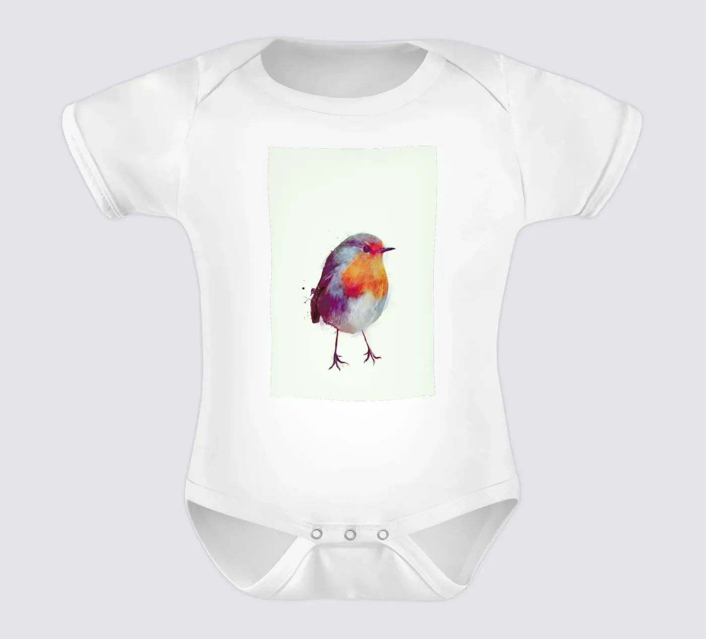 Winter Robin body bébé de Amy Hamilton