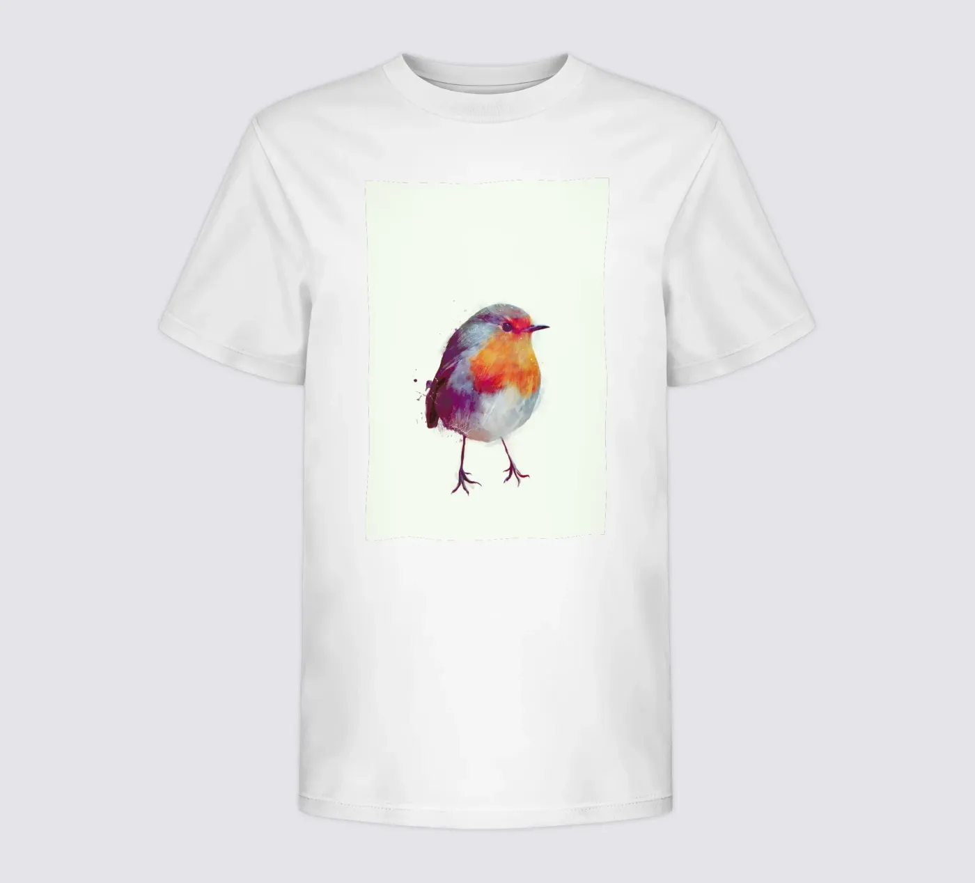 Winter Robin t-shirt bambini da Amy Hamilton