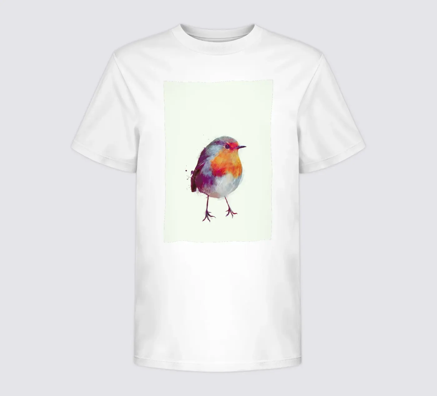 Winter Robin t-shirt bambini da Amy Hamilton