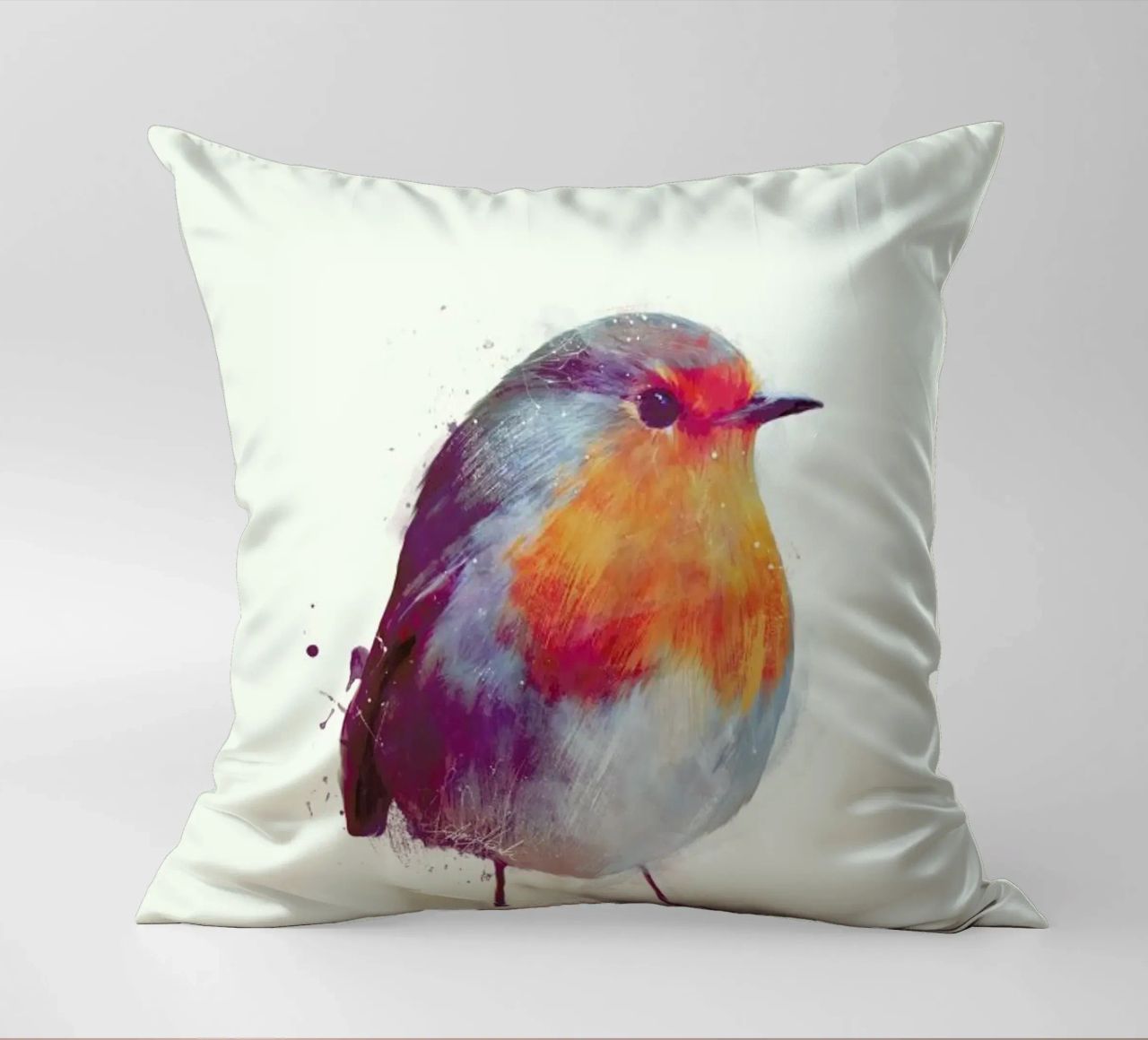 Winter Robin Kissen von Amy Hamilton