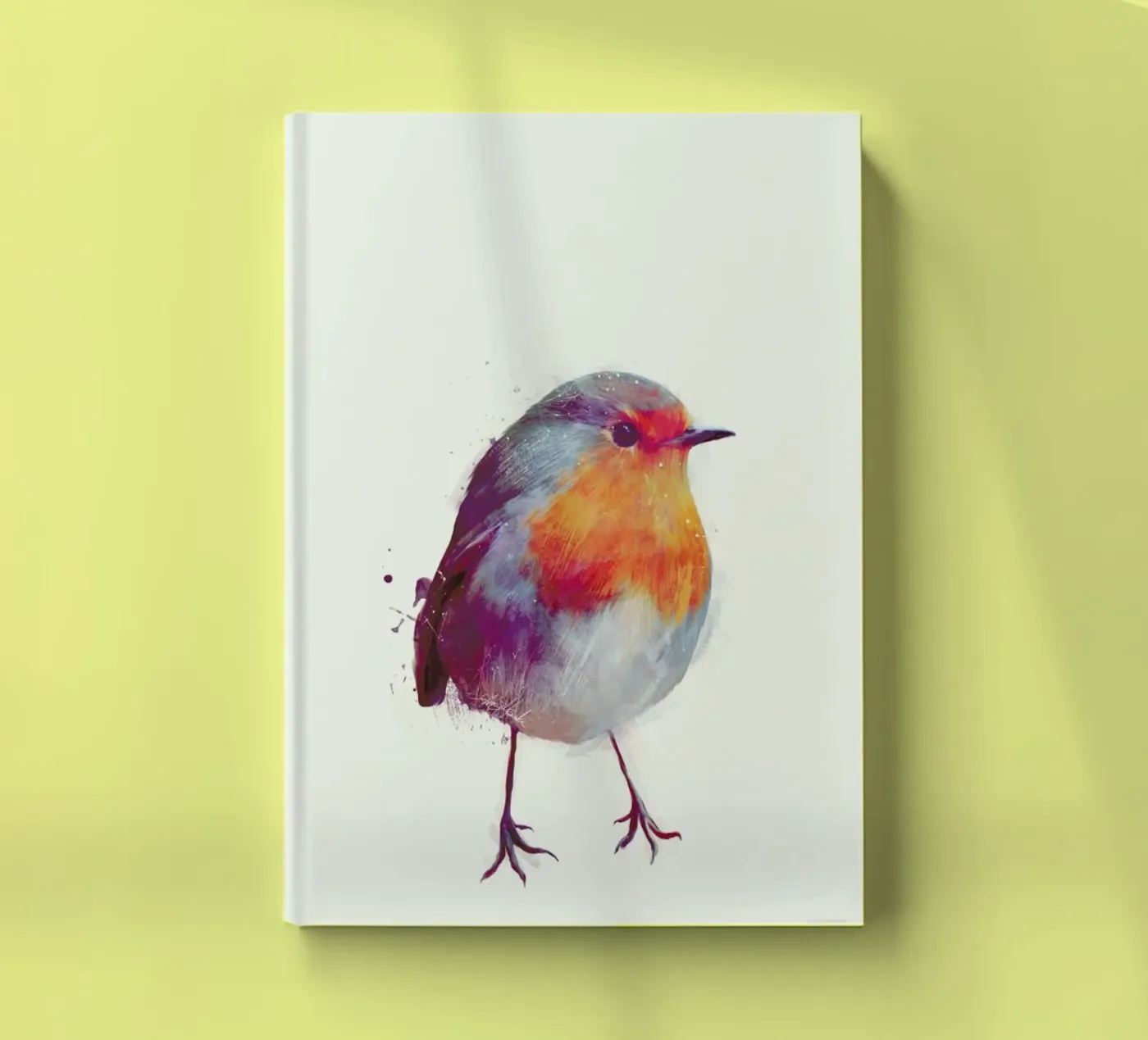 Winter Robin notebook by Amy Hamilton
