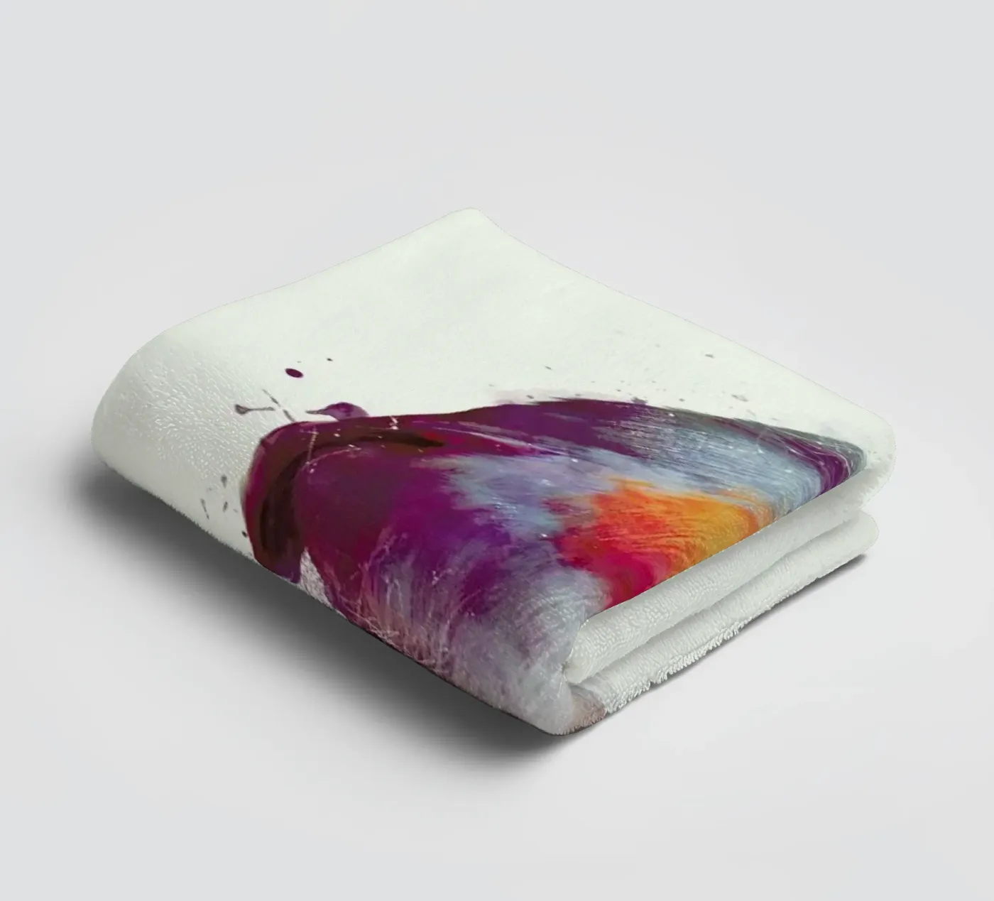 Winter Robin badhanddoek van Amy Hamilton